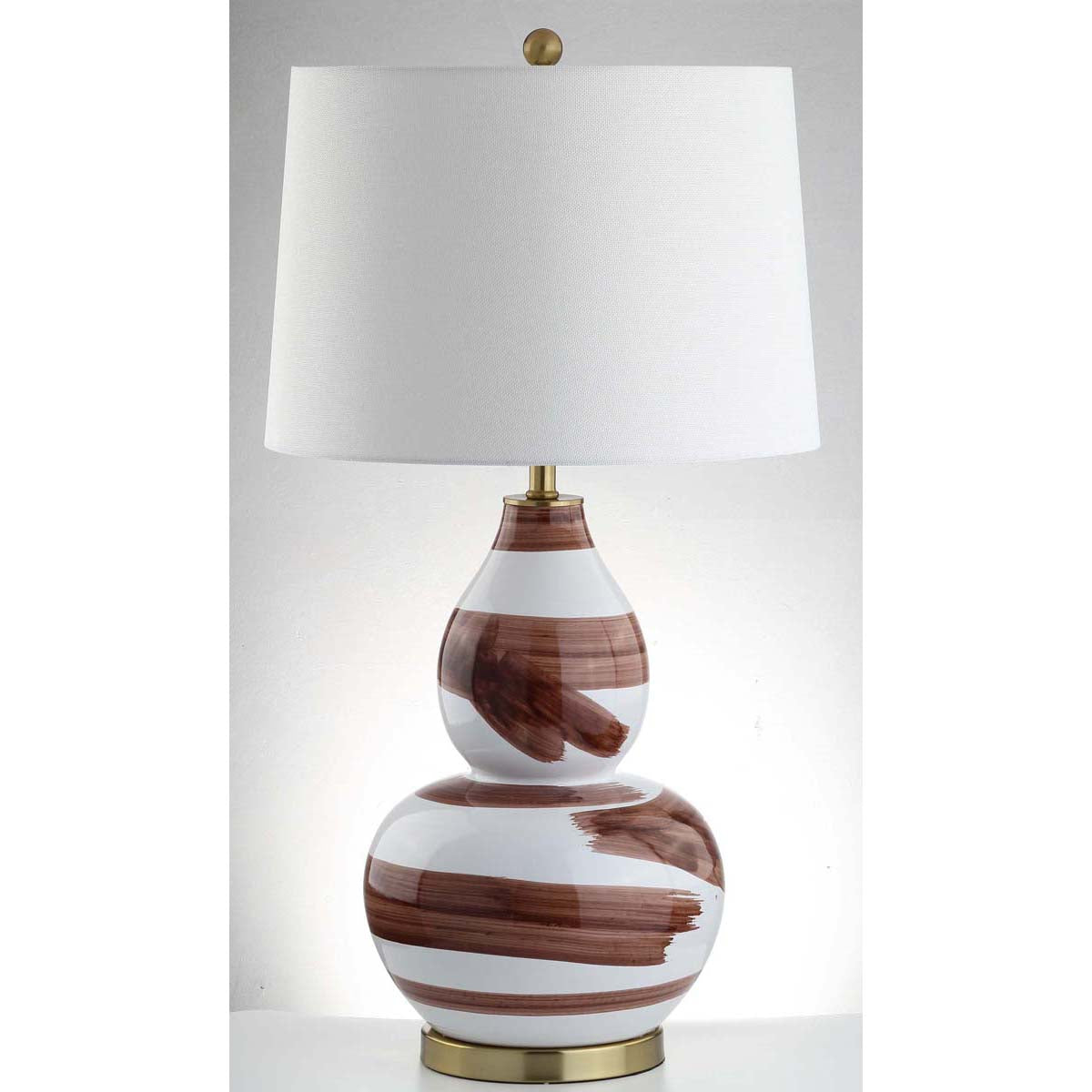 Safavieh Aileen Table Lamp, TBL4013 - Brown/White