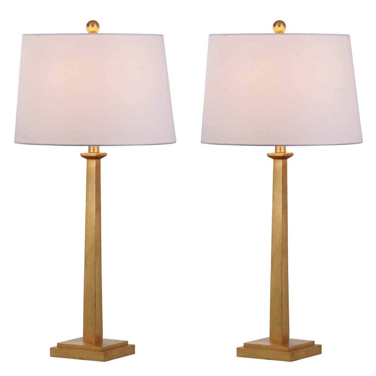 Safavieh Andino 31.5 Inch H Table Lamp, TBL4024 - Gold (Set of 2)