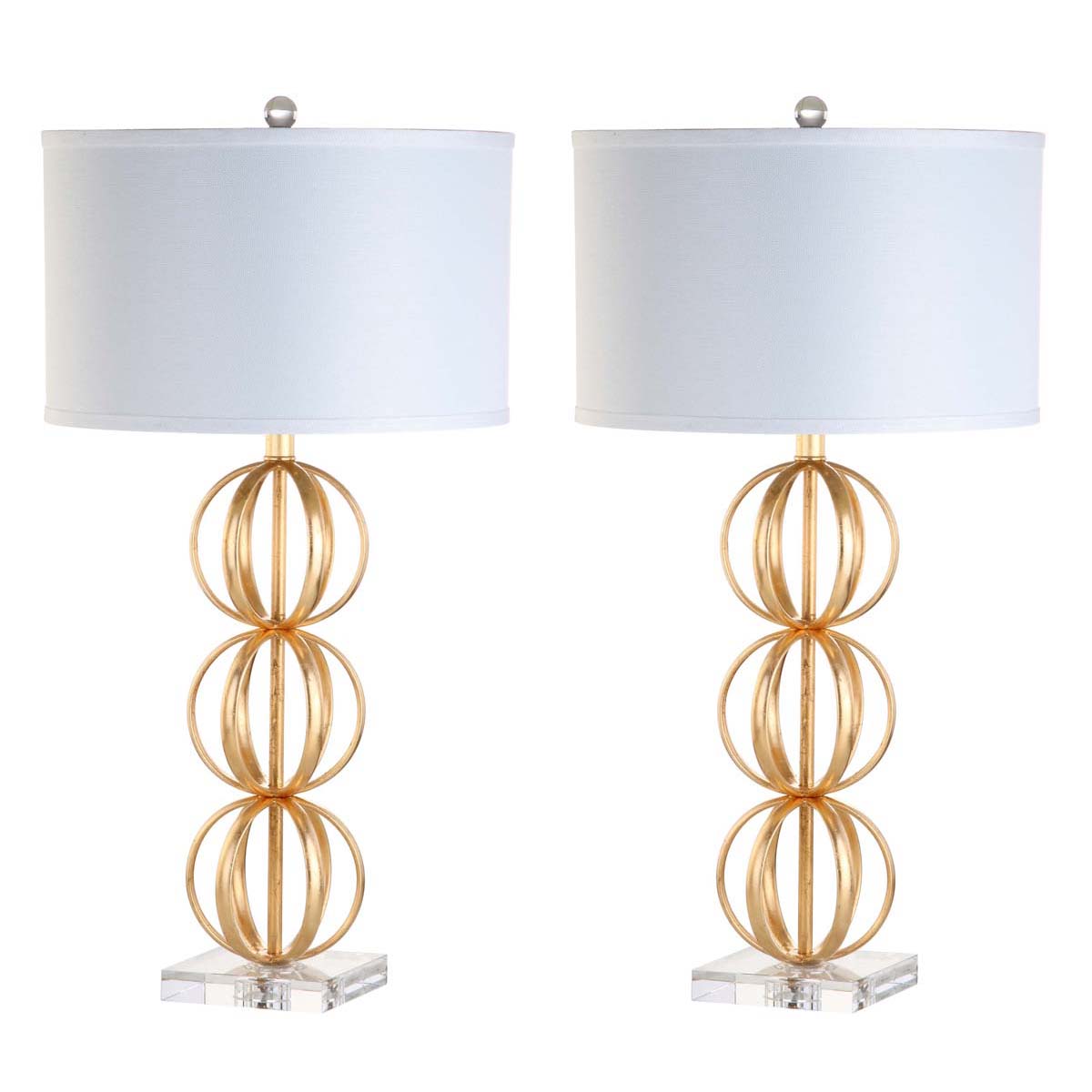 Safavieh Annistyn Table Lamp, TBL4072 - Brass Gold (Set of 2)