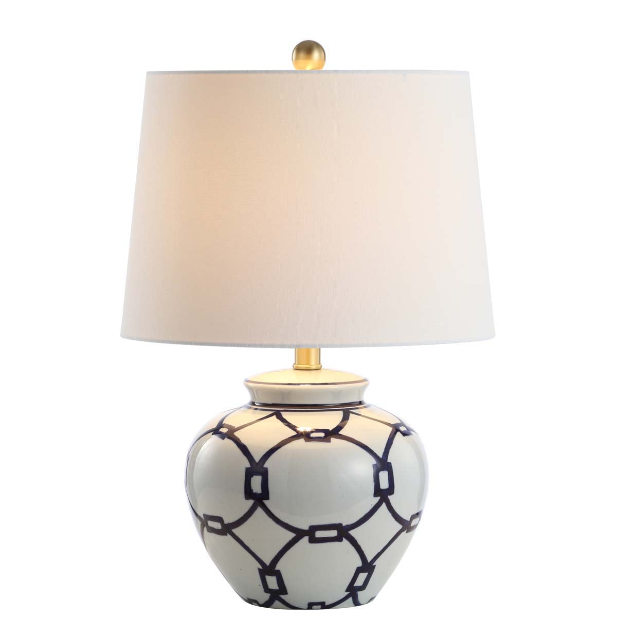 Safavieh Anders Table Lamp, TBL4188 - White/Blue