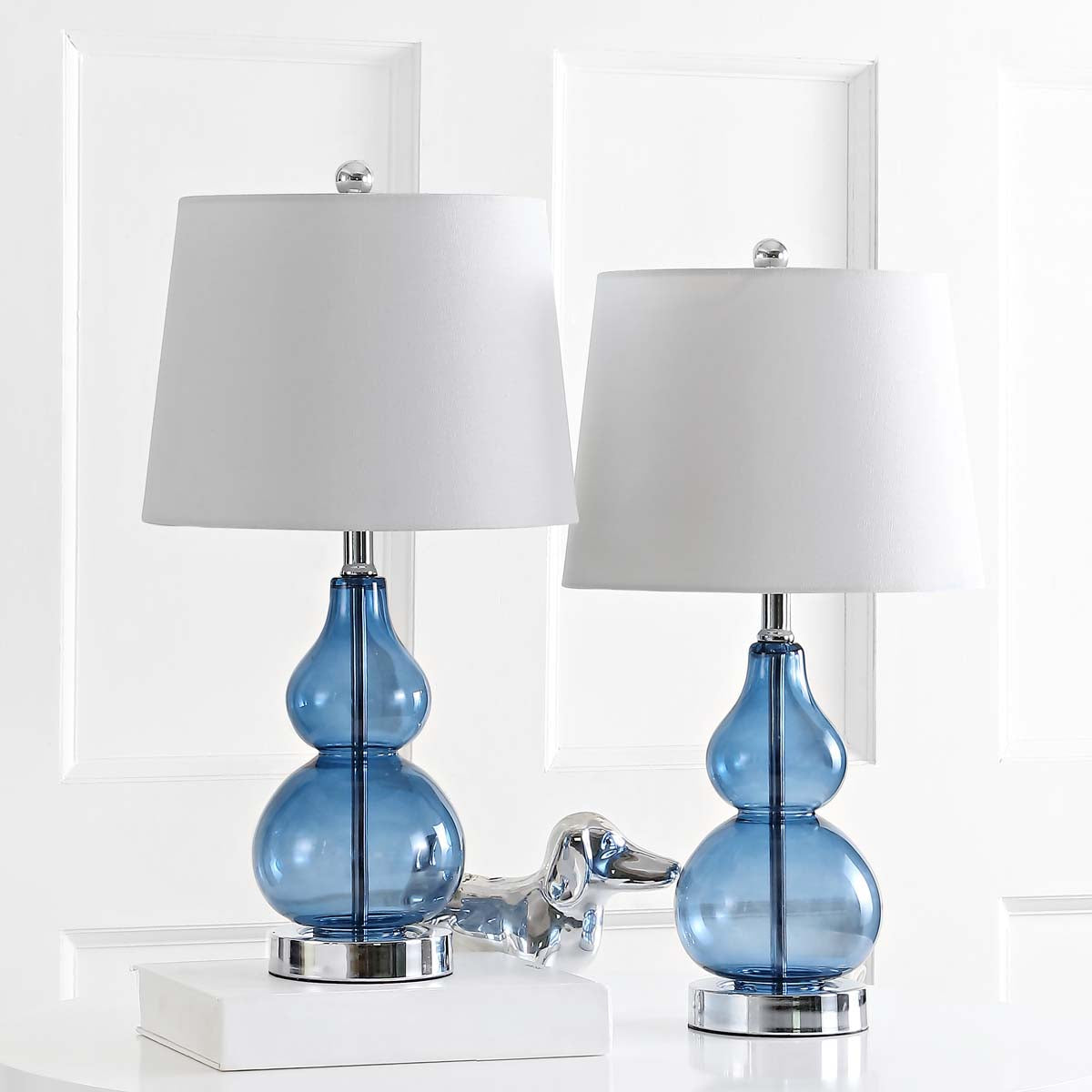 Blue/Chrome (Set of 2) - Blue/Chrome (Set of 2)