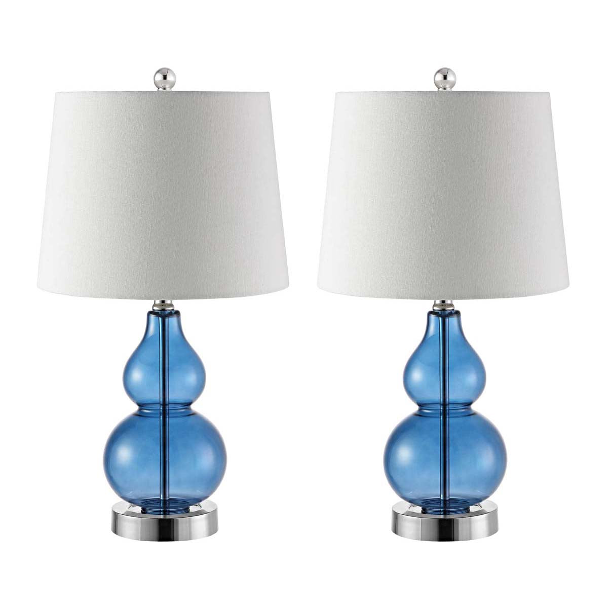 Blue/Chrome (Set of 2) - Blue/Chrome (Set of 2)