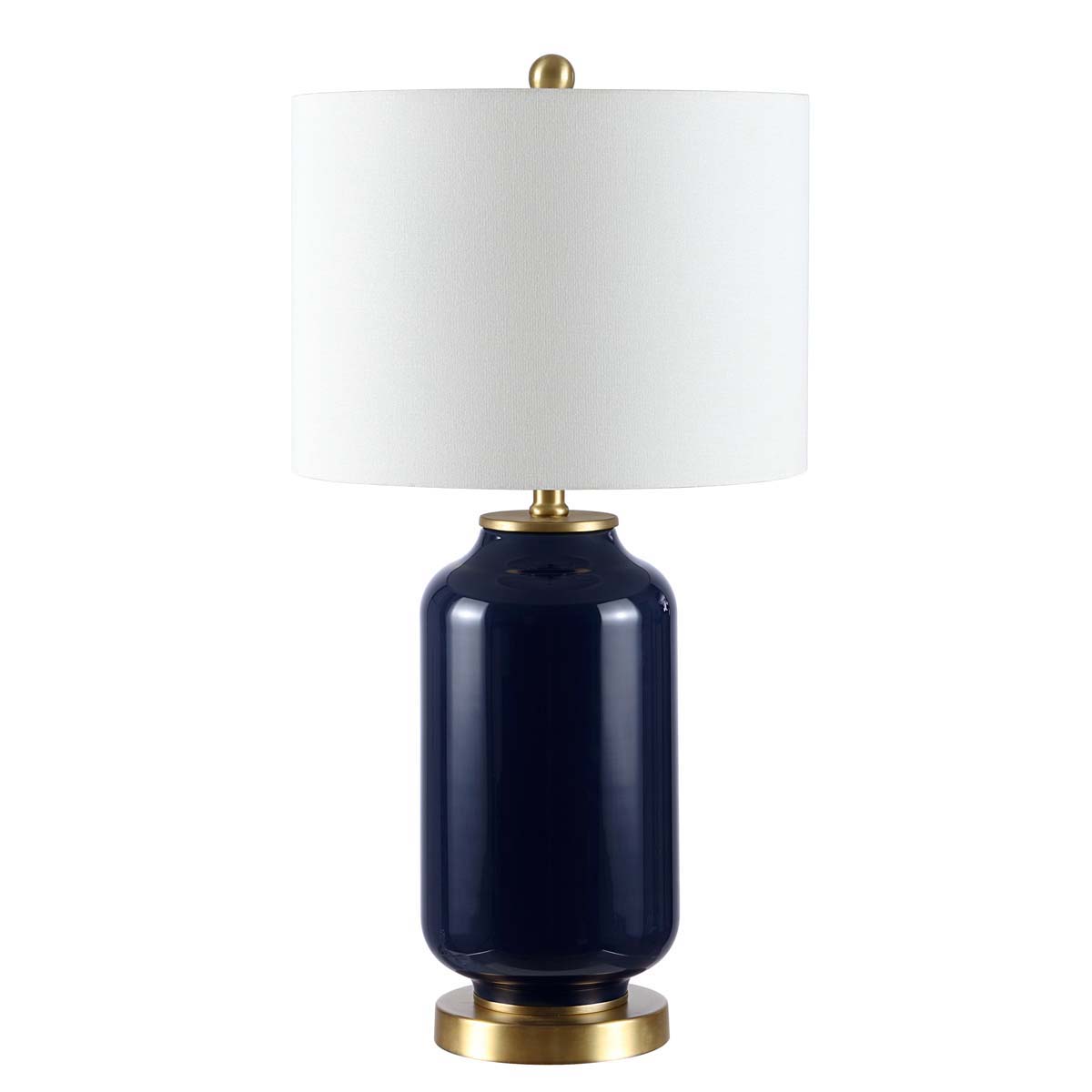 Safavieh Amaia Glass Table Lamp , TBL4285 - Navy