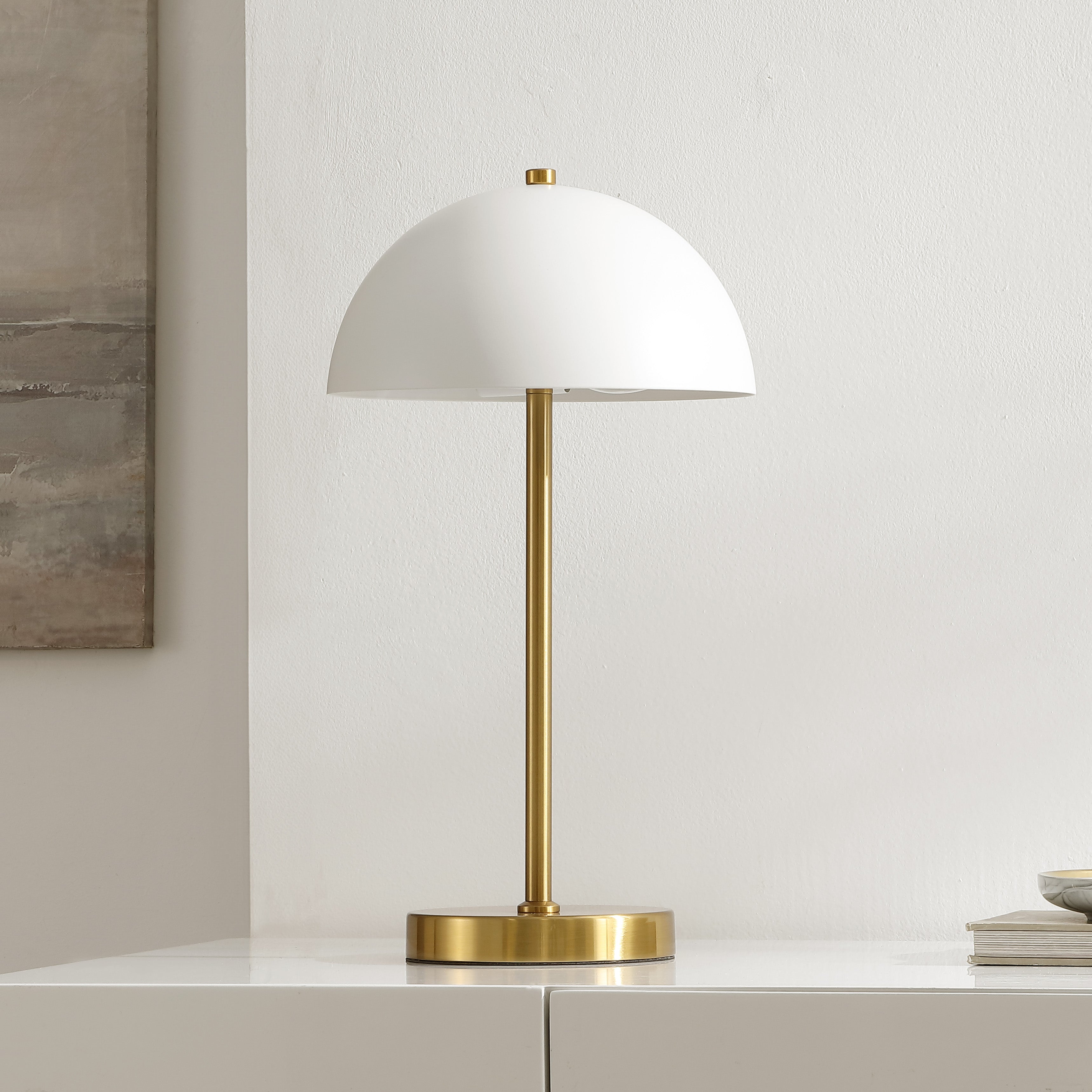 Brass / White