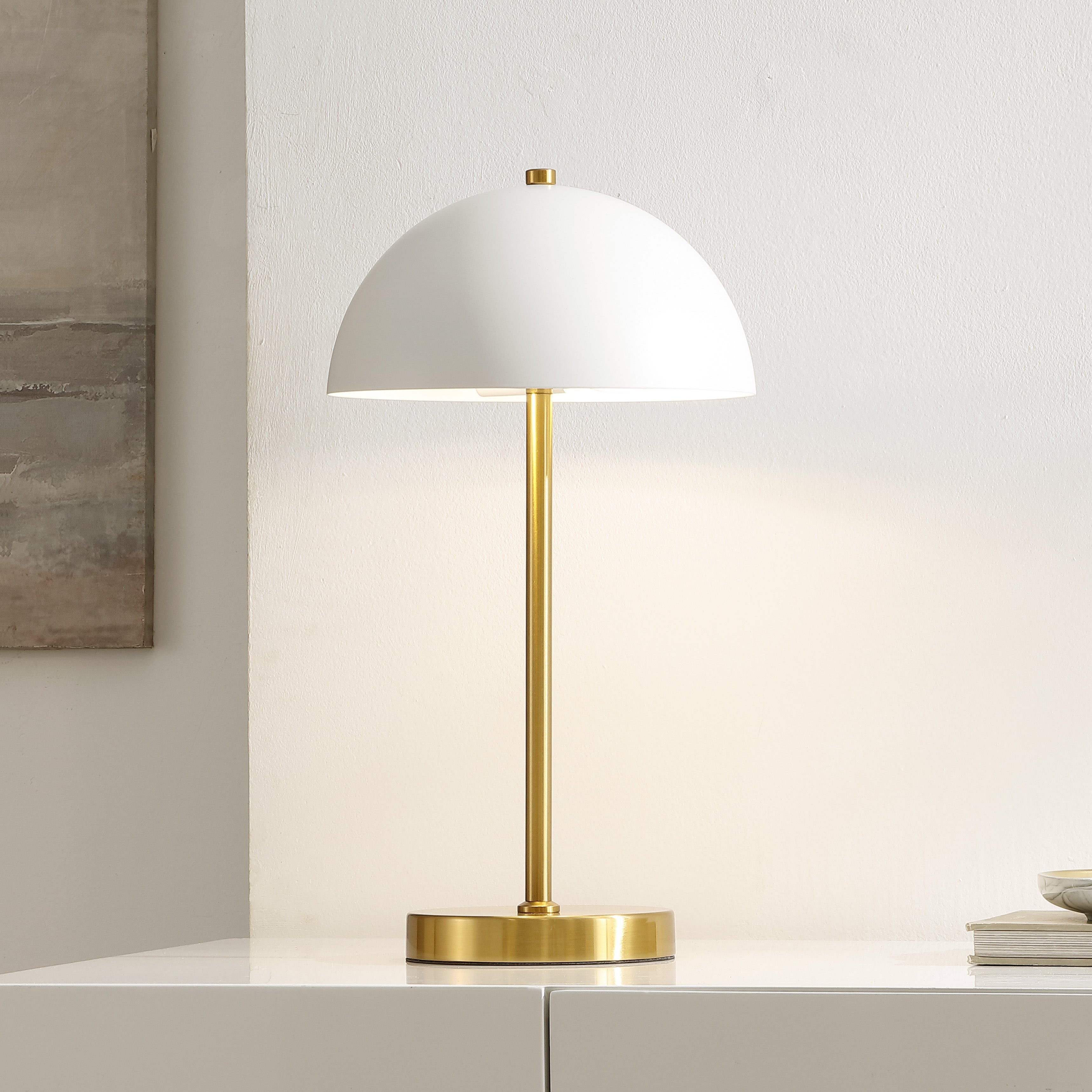 Brass / White