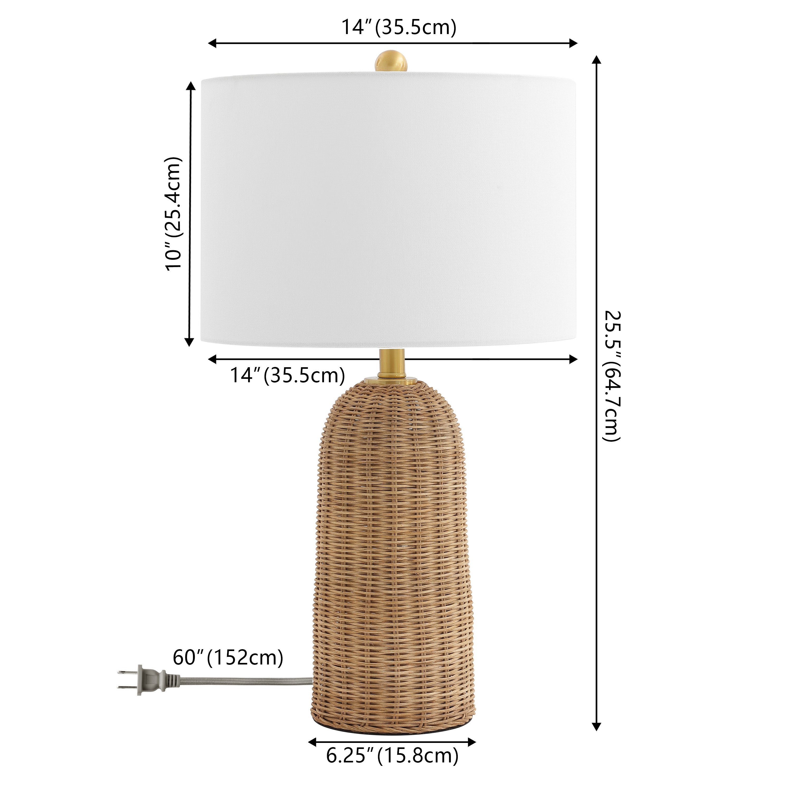 Natural / Brass