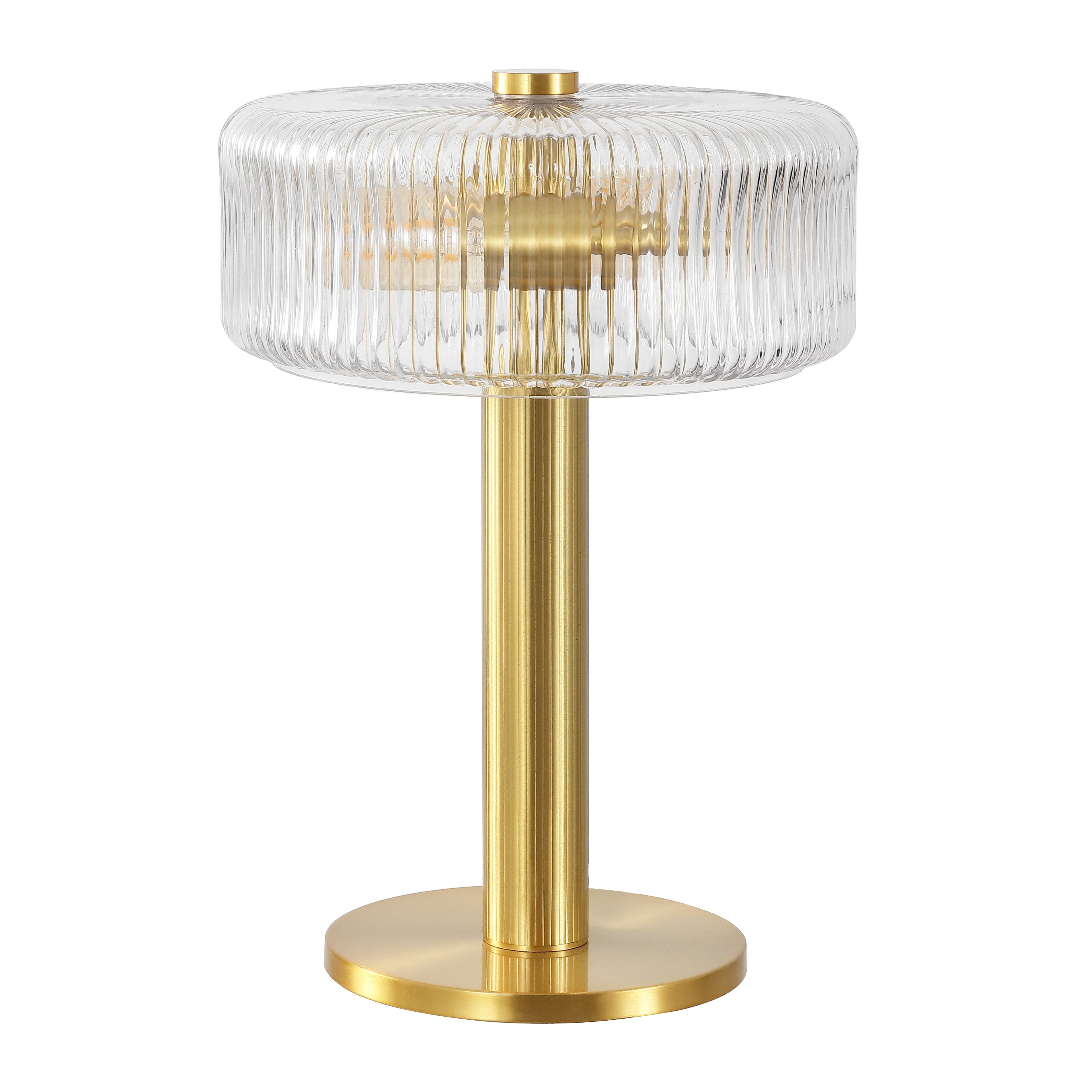 Clear / Brass
