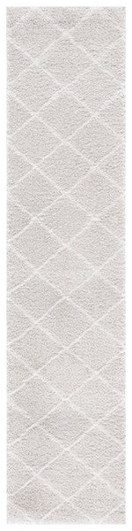 Tahoe Shag 676 Rug | Safavieh - THO676 - Silver / White