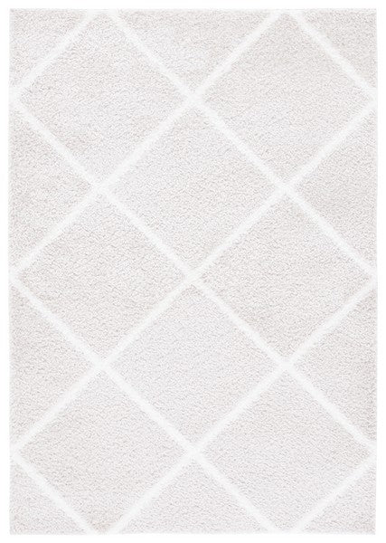 Tahoe Shag 676 Rug | Safavieh - THO676 - Silver / White