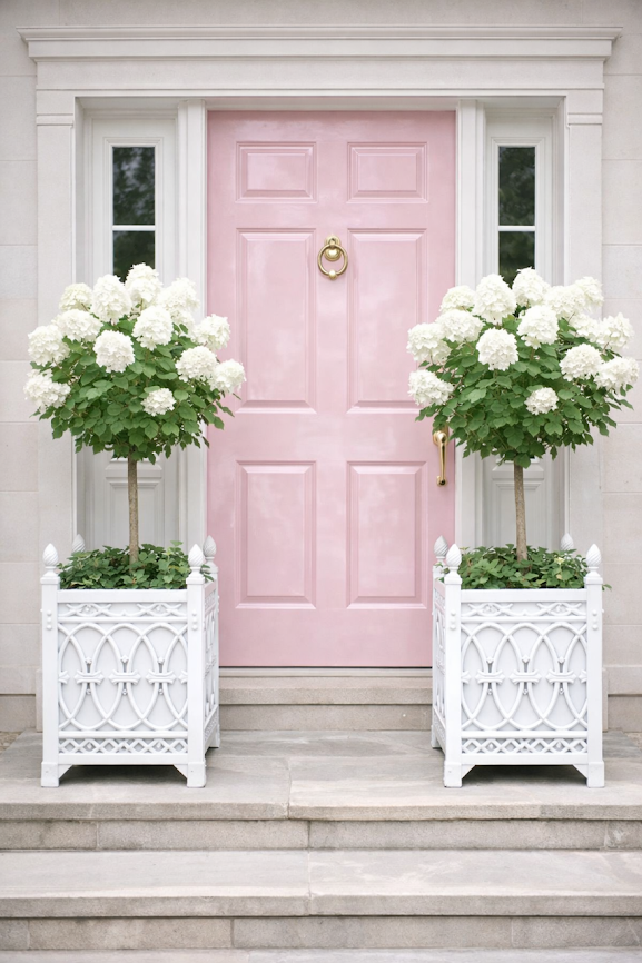 Ivory Ornate Provence Planter
