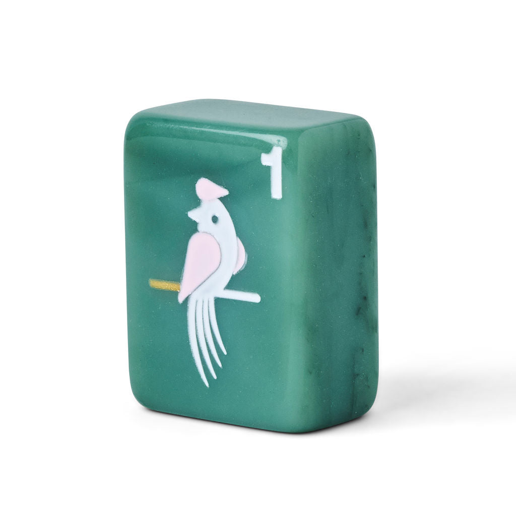 Tradewind Mahjong Tiles - Sage Jade