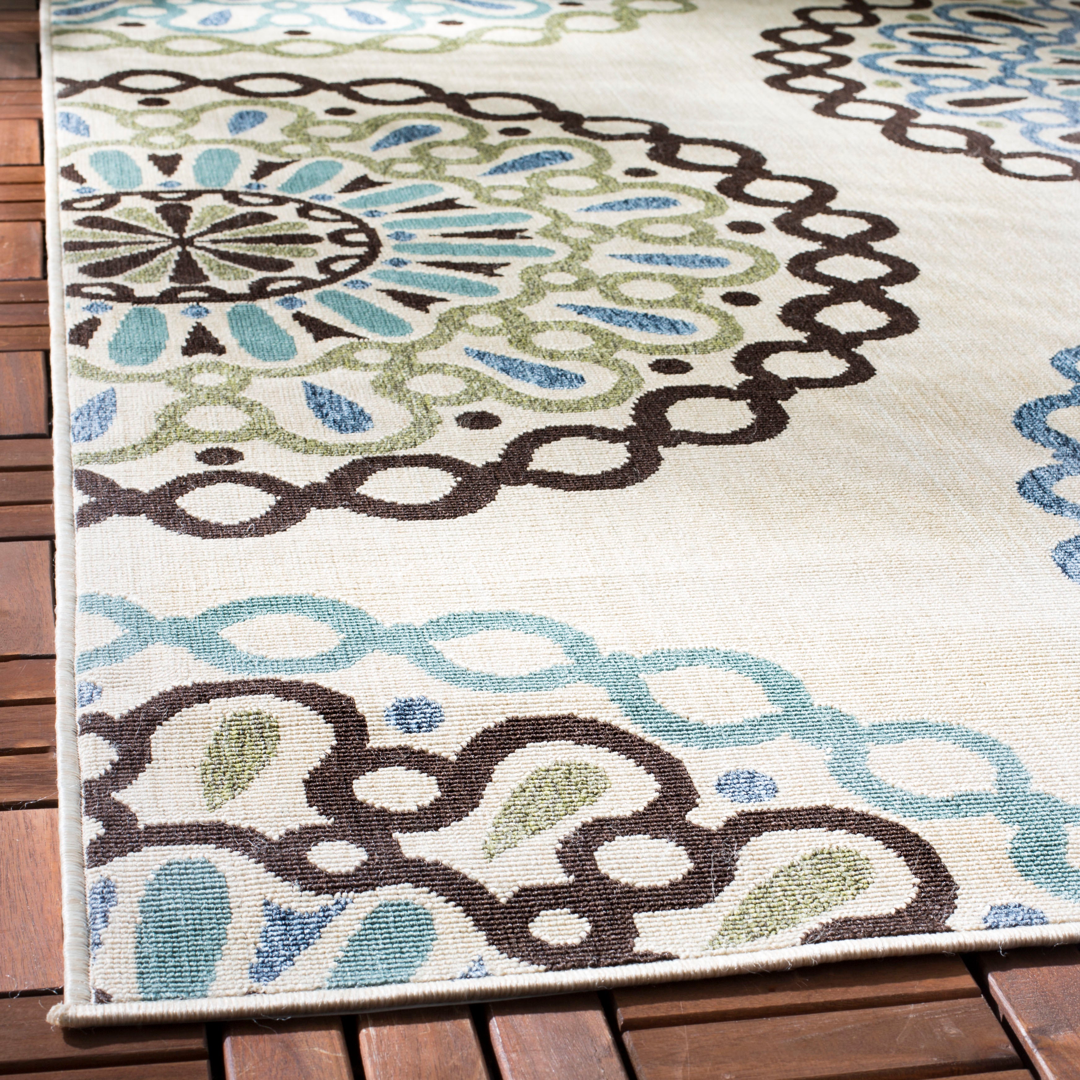 Veranda 092 Rug | Safavieh - VER092 - Cream / Blue