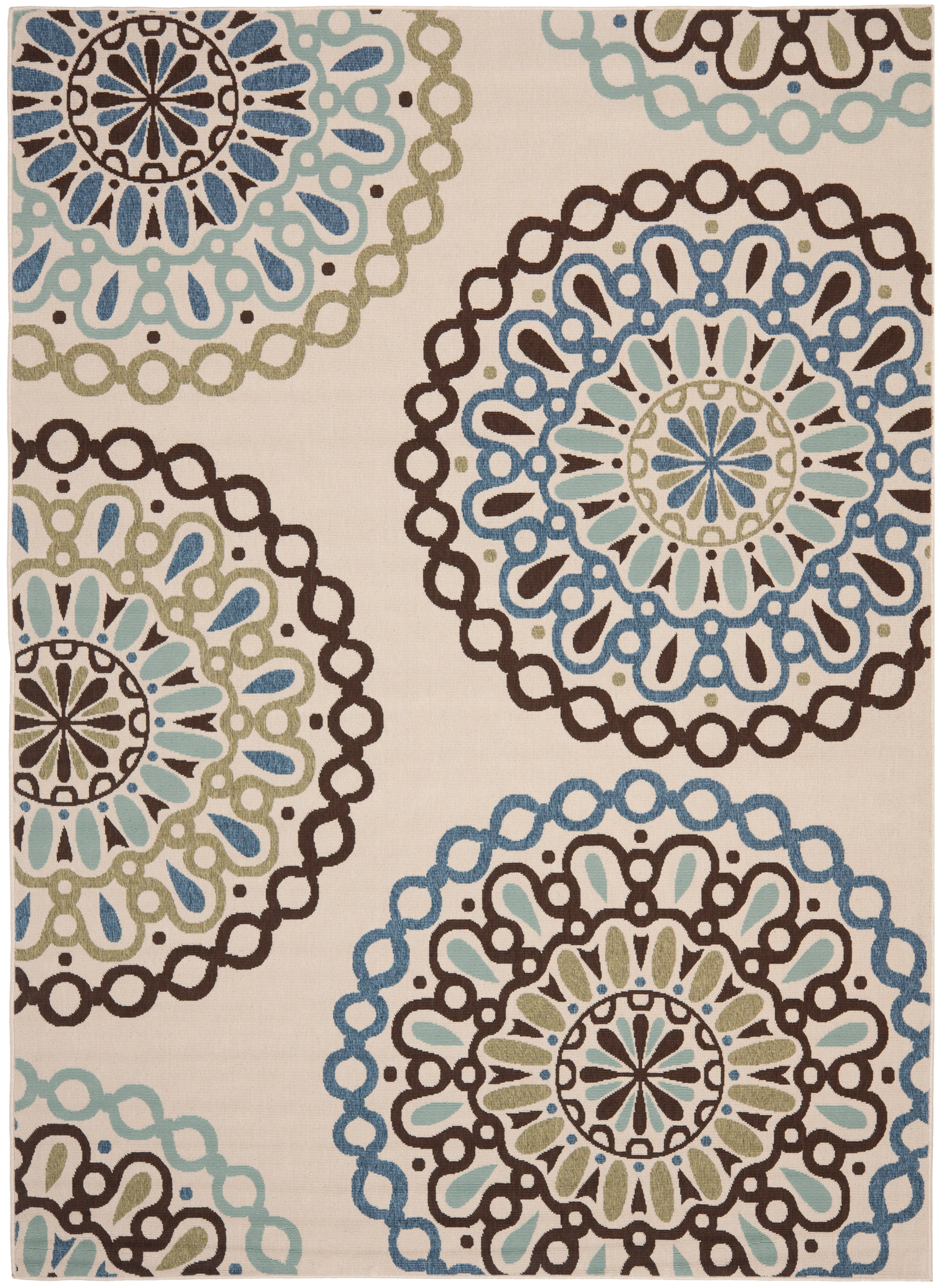 Veranda 092 Rug | Safavieh - VER092 - Cream / Blue