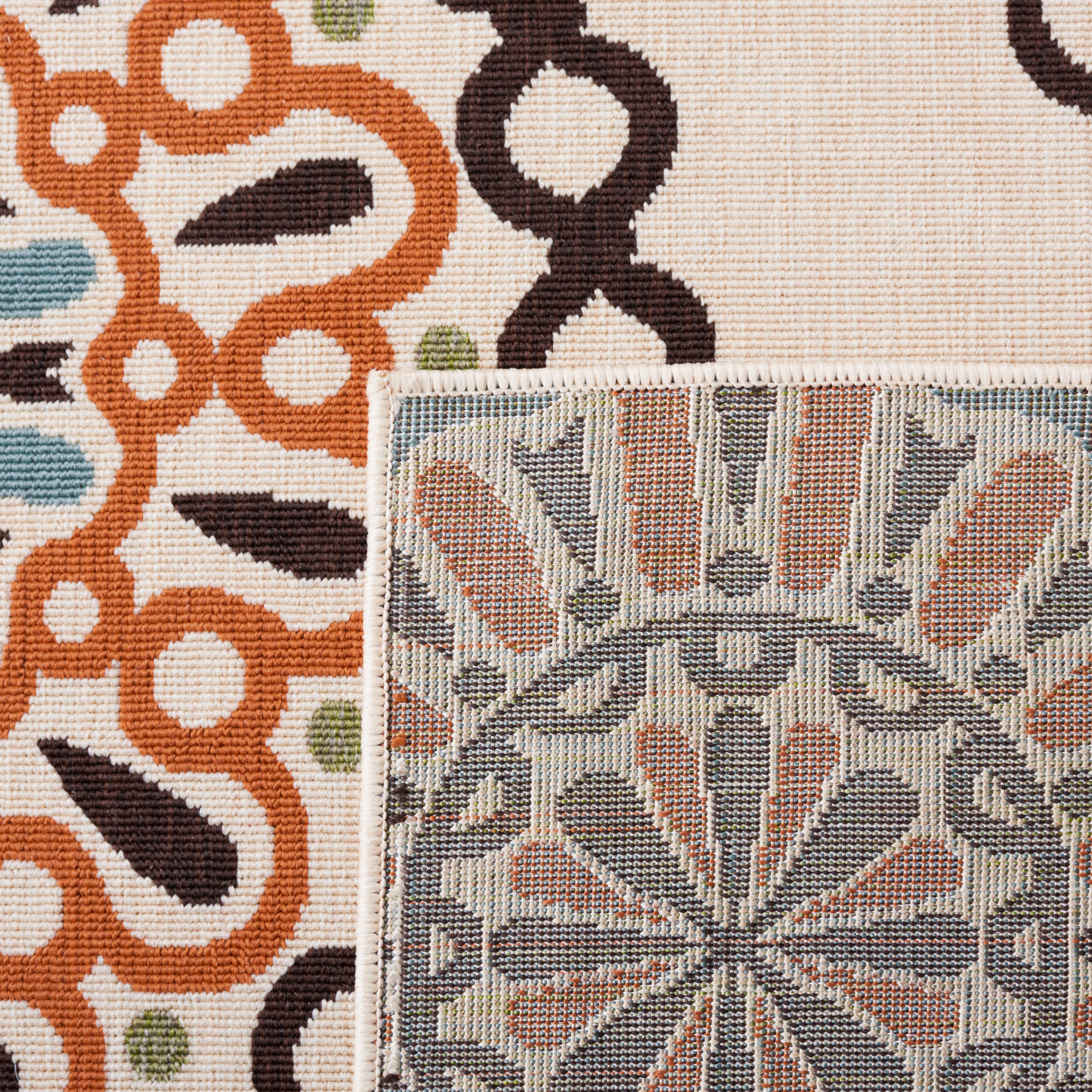 Veranda 092 Rug | Safavieh - VER092 - Cream / Terracotta