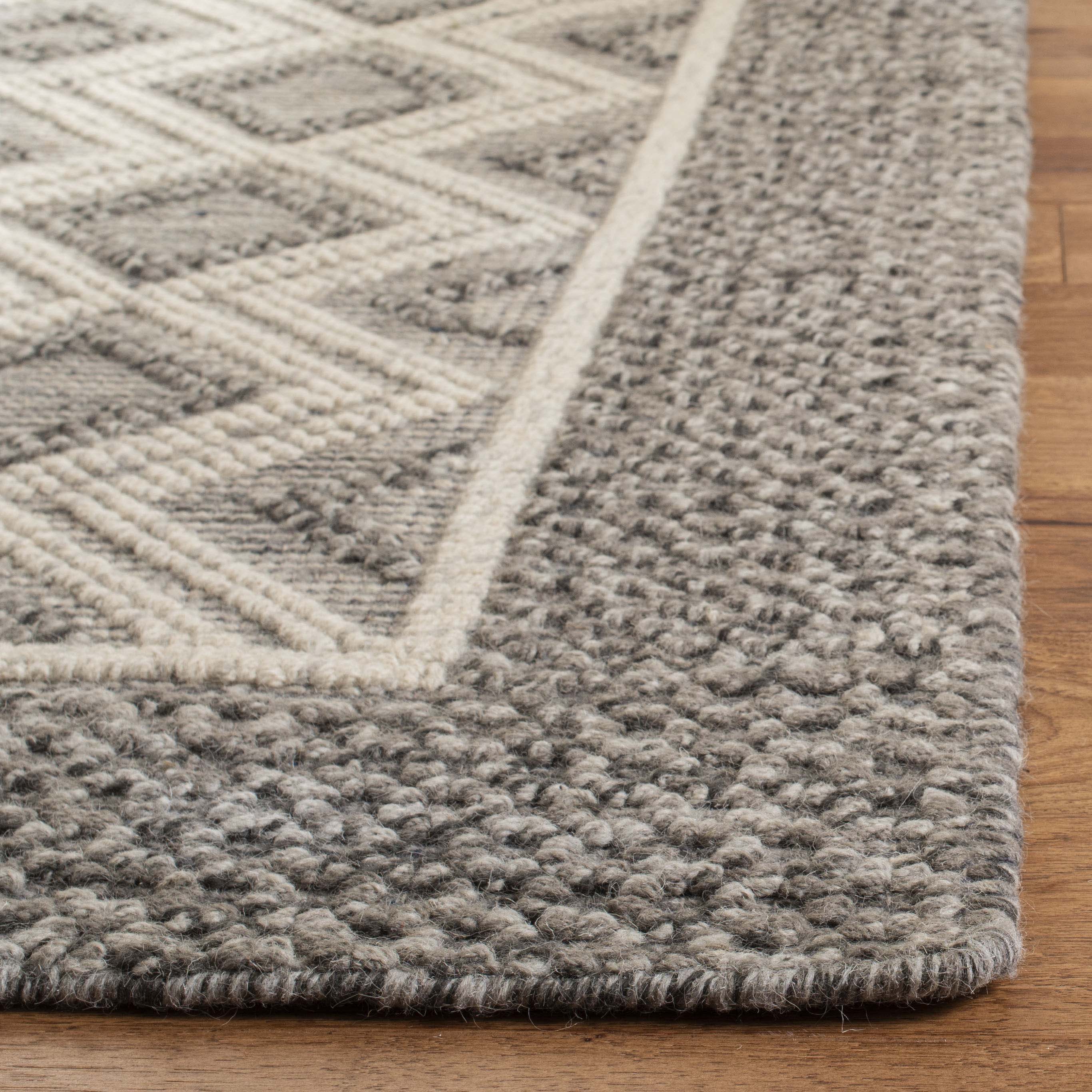 Vermont 212 Rug | Safavieh - VRM212 - Grey / Ivory