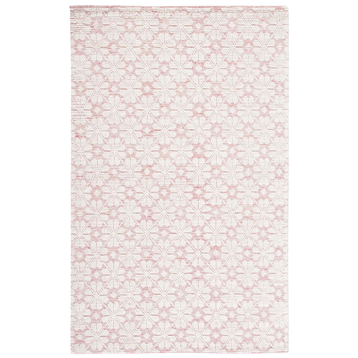 Vermont 303 Rug | Safavieh - VRM303 - Ivory / Red