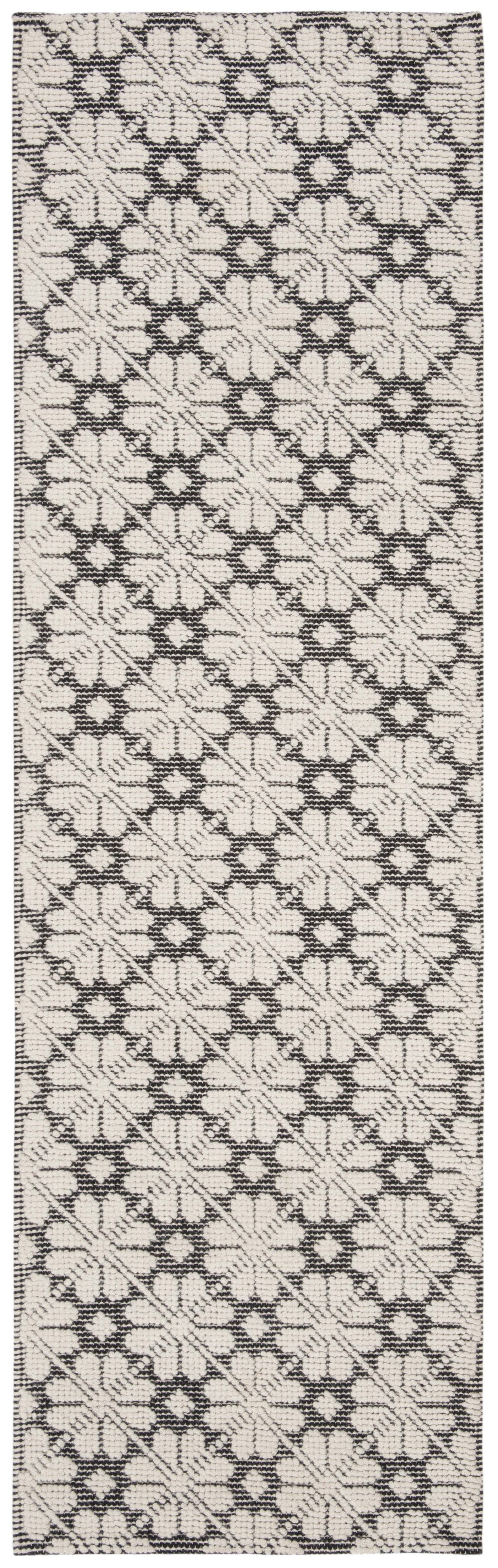 Vermont 303 Rug | Safavieh - VRM303 - Ivory / Black