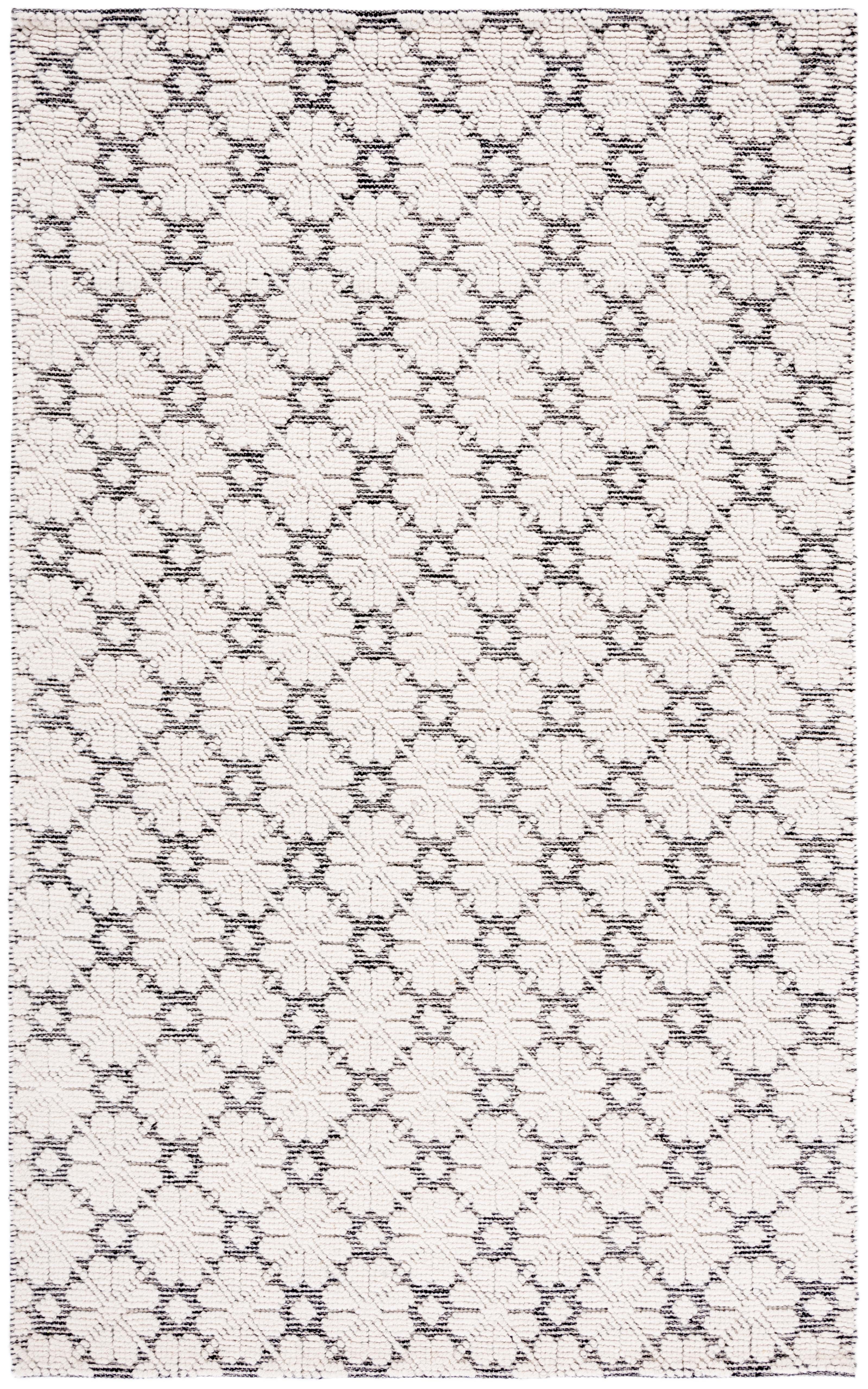 Vermont 303 Rug | Safavieh - VRM303 - Ivory / Black