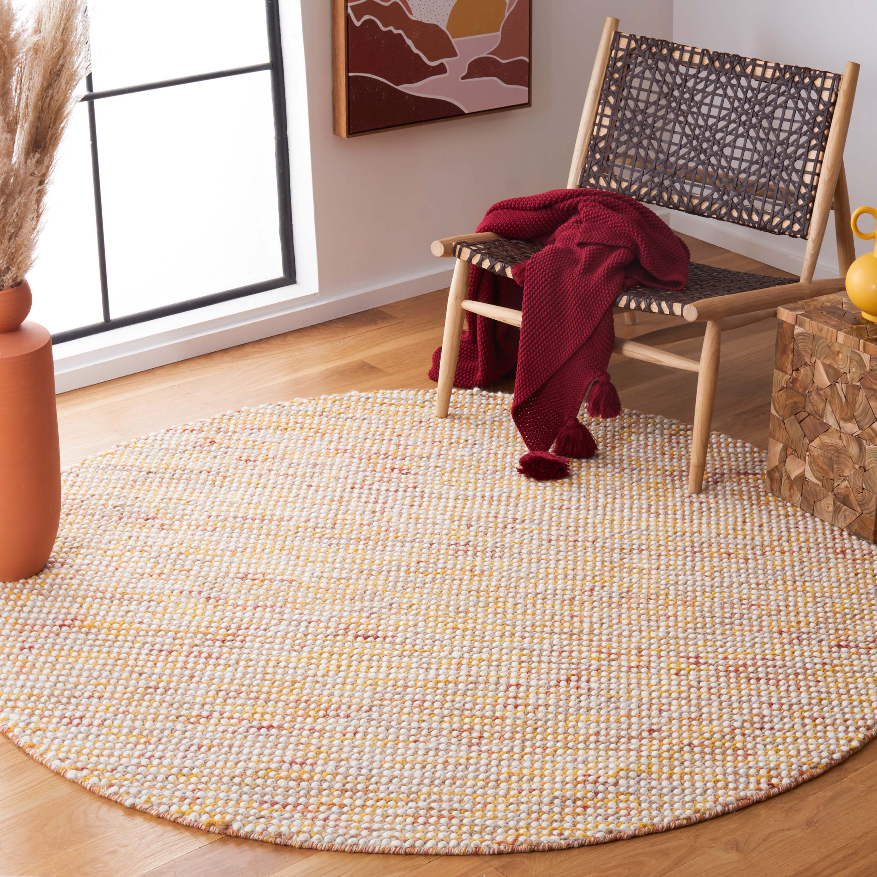 Vermont 401 Rug | Safavieh - VRM401 - Ivory / Gold