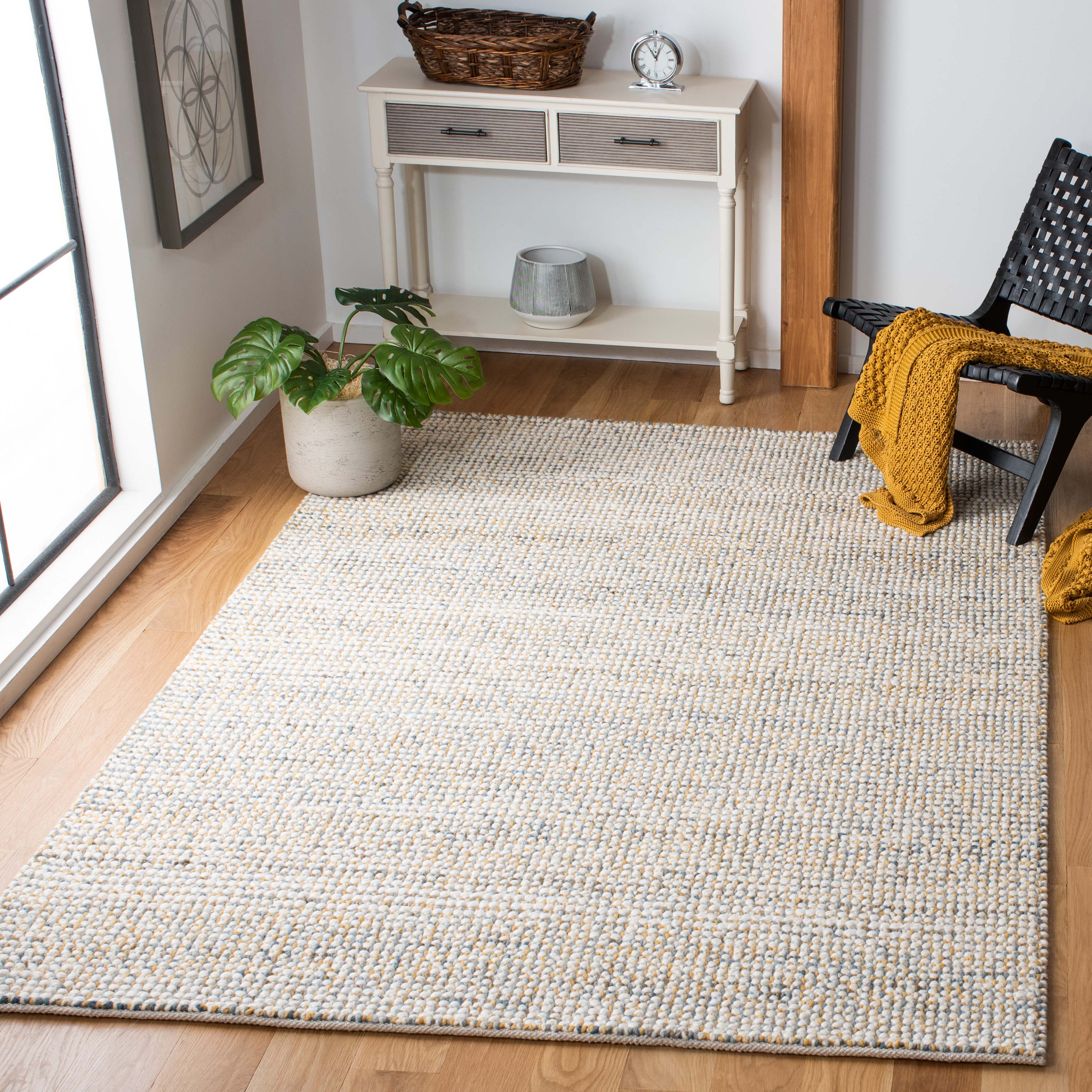 Vermont 401 Rug | Safavieh - VRM401 - Dark Gold / Blue