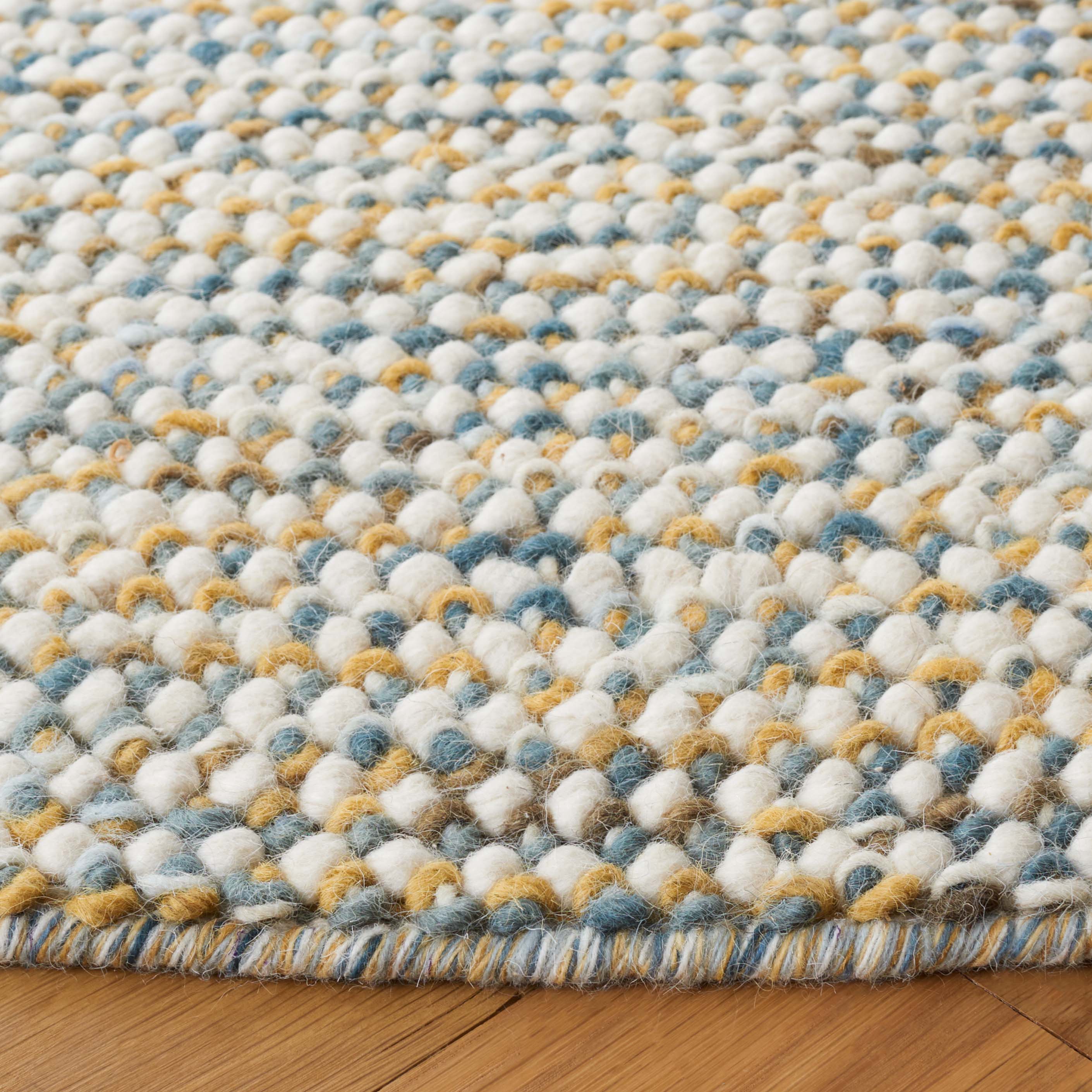 Vermont 401 Rug | Safavieh - VRM401 - Dark Gold / Blue