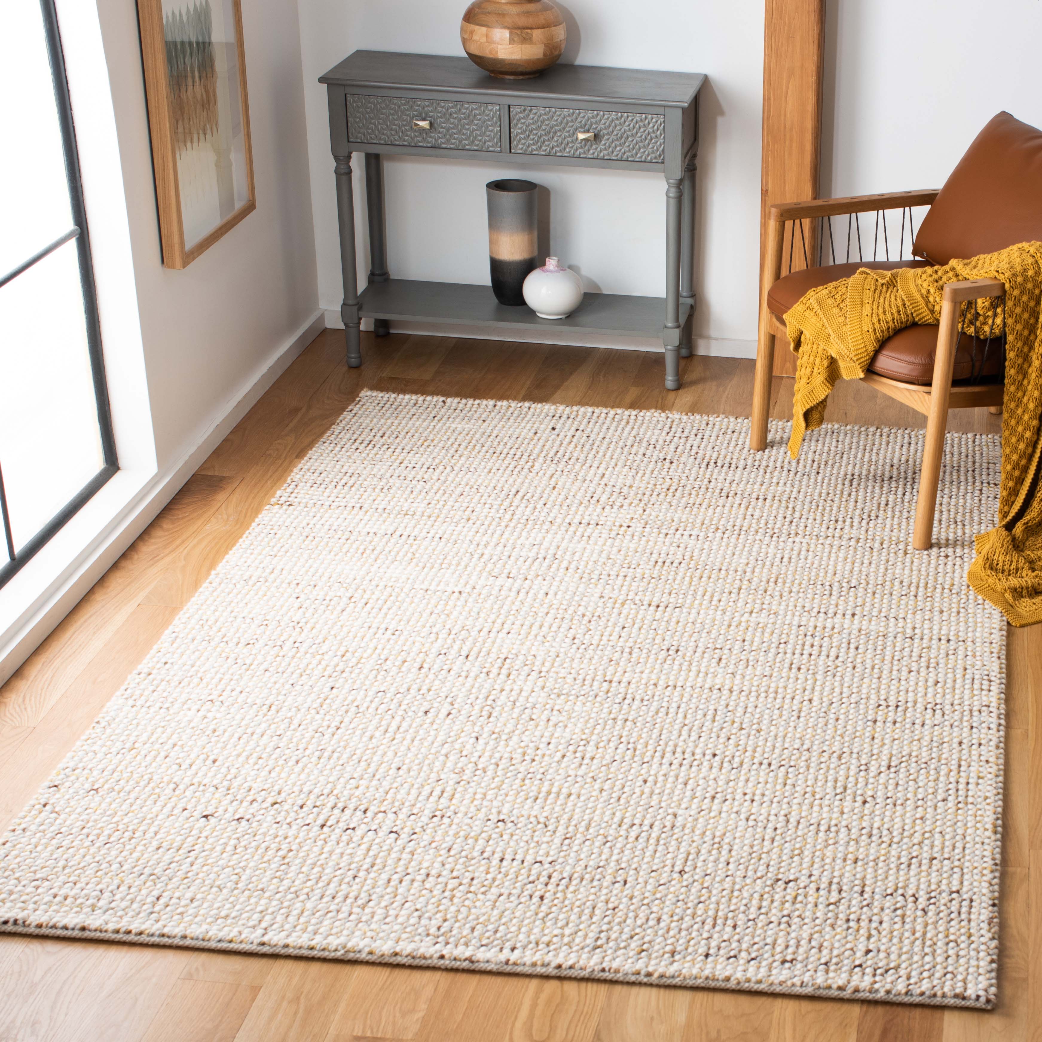 Vermont 401 Rug | Safavieh - VRM401 - Ivory / Silver