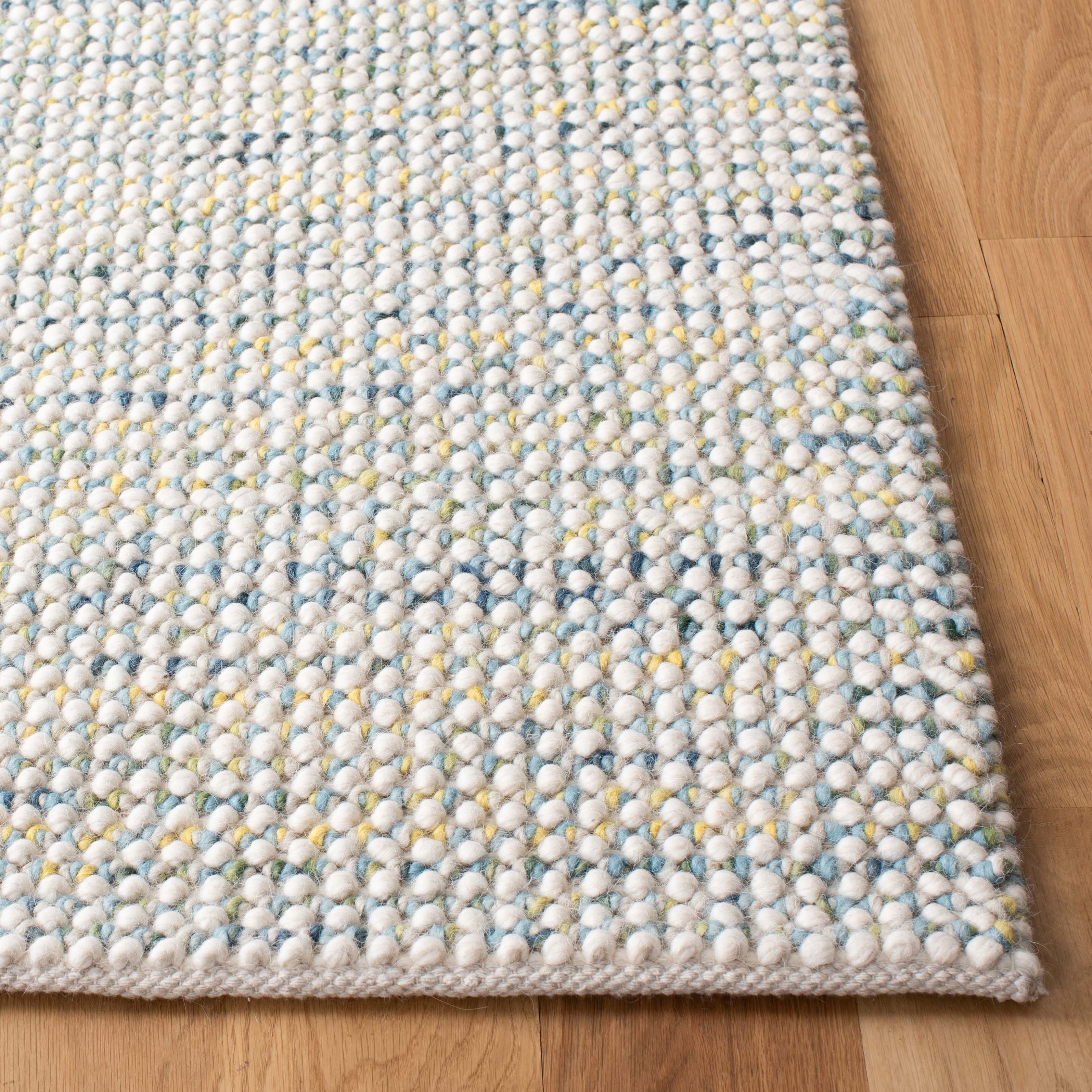 Vermont 401 Rug | Safavieh - VRM401 - Ivory / Blue