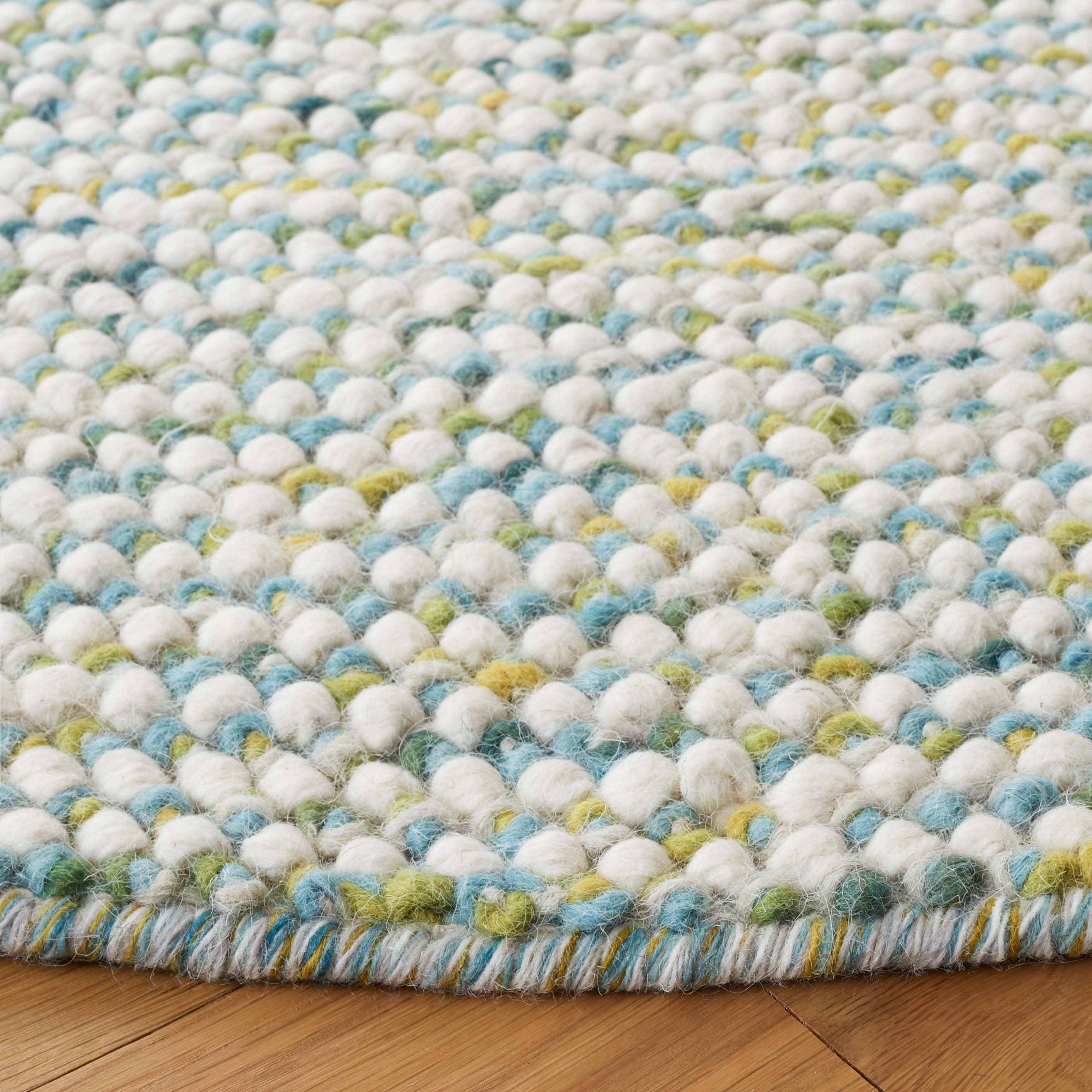 Vermont 401 Rug | Safavieh - VRM401 - Ivory / Blue