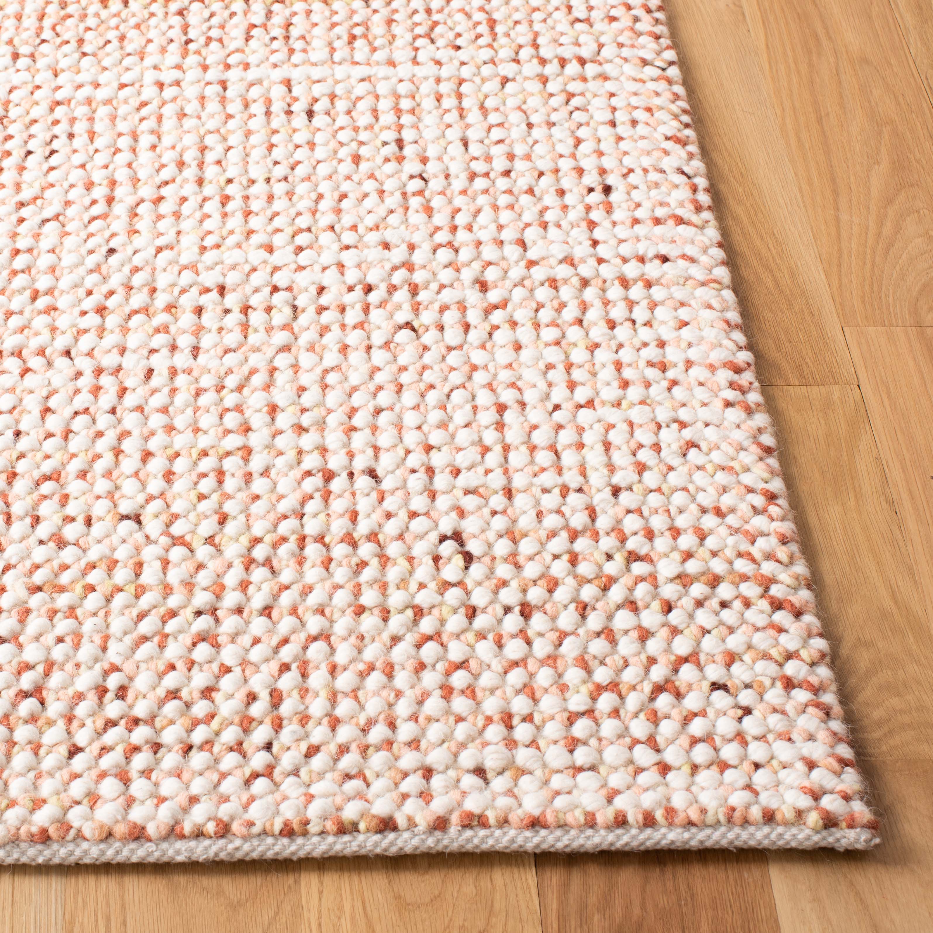 Vermont 401 Rug | Safavieh - VRM401 - Ivory / Rust