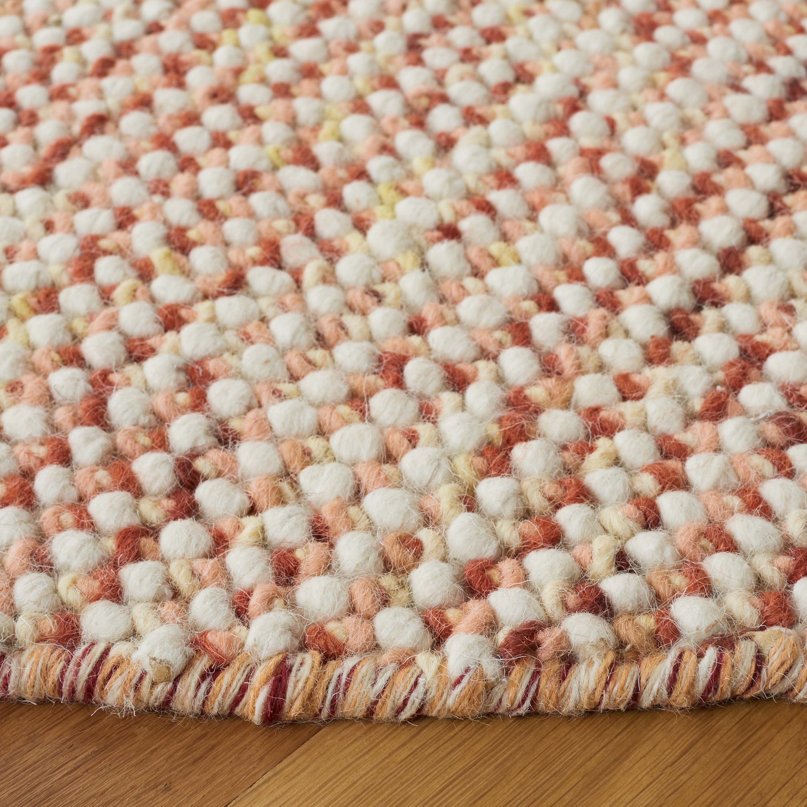 Vermont 401 Rug | Safavieh - VRM401 - Ivory / Rust