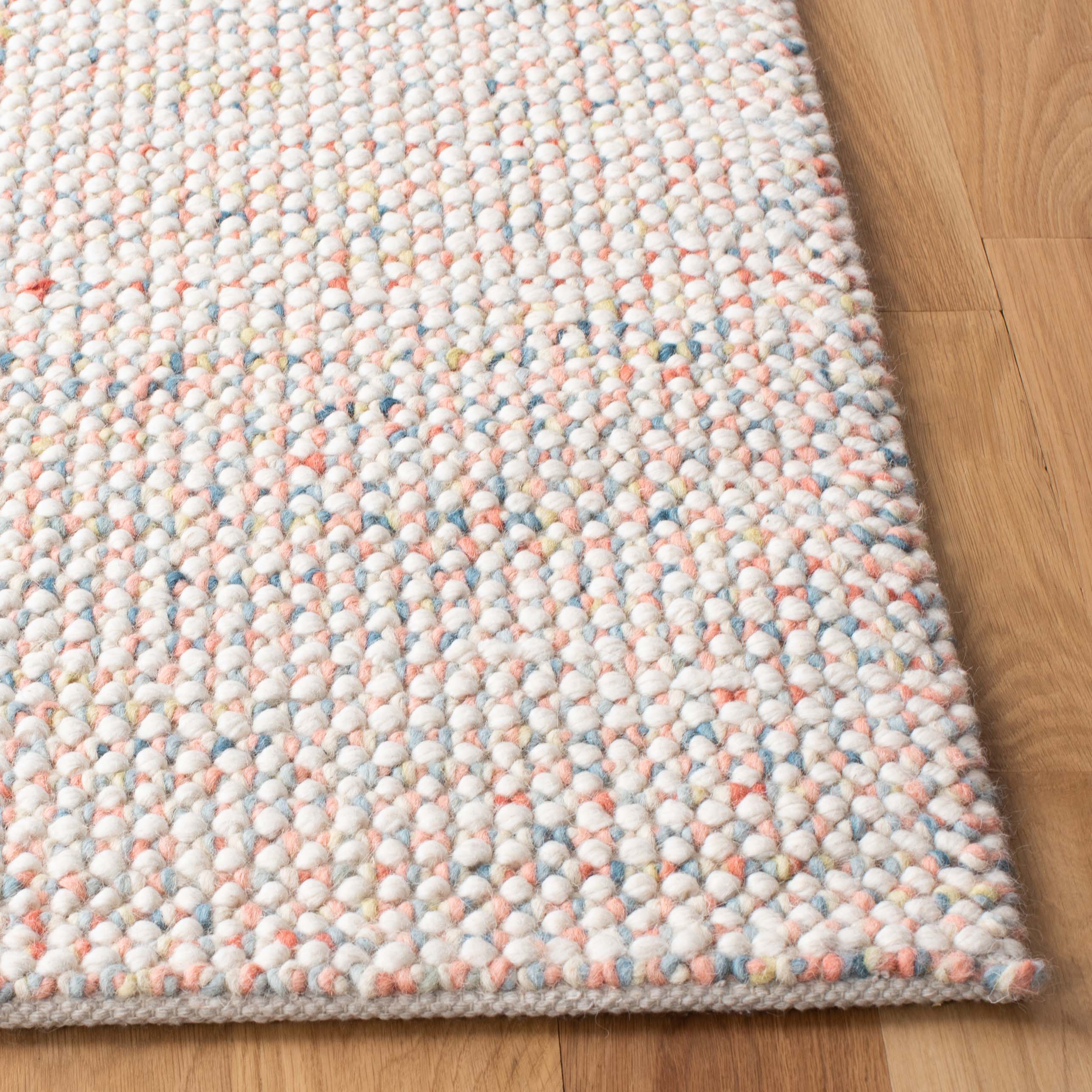 Vermont 401 Rug | Safavieh - VRM401 - Ivory / Pink