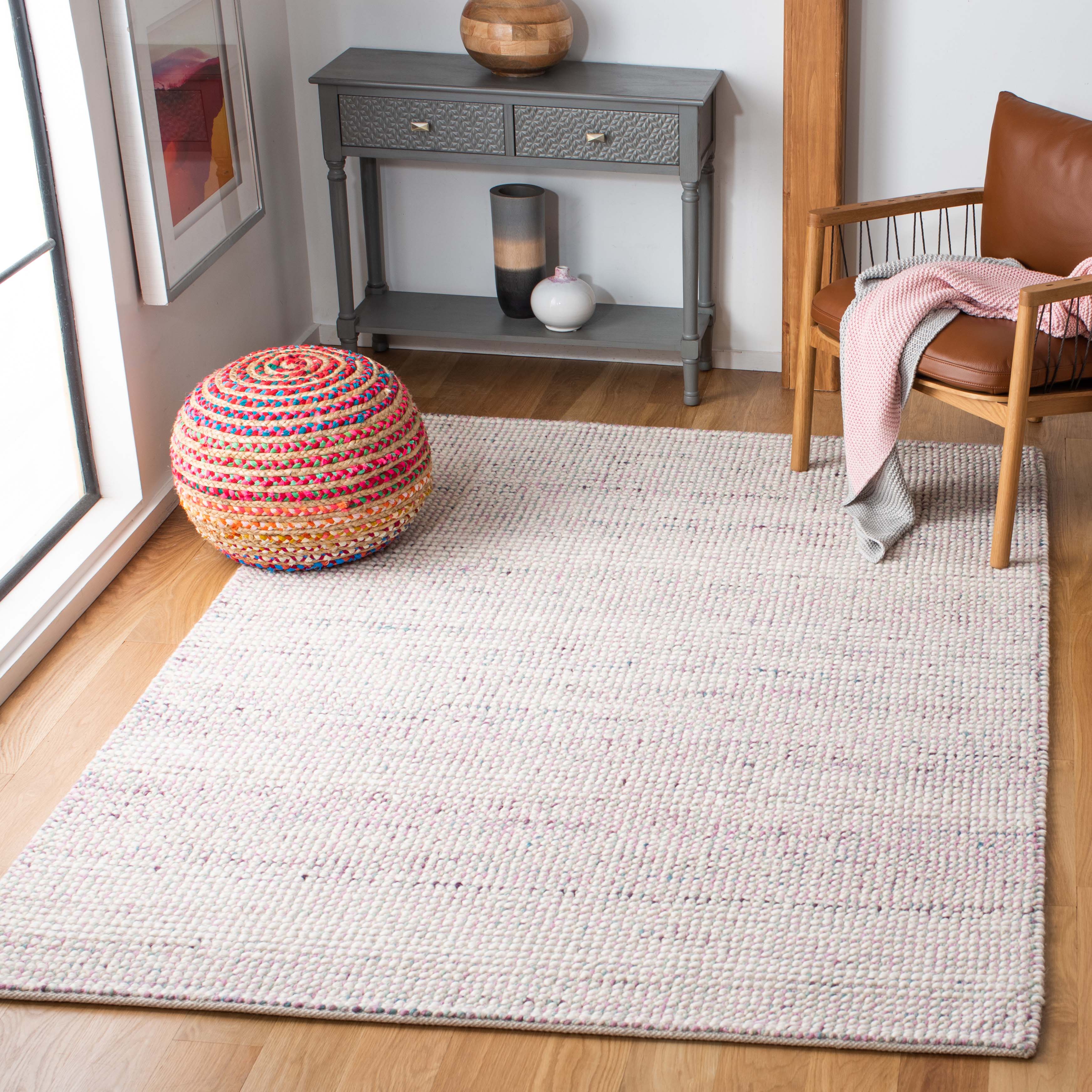 Vermont 401 Rug | Safavieh - VRM401 - Ivory / Purple