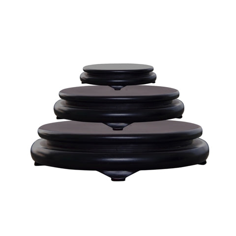 Wood Oval Pedestal
