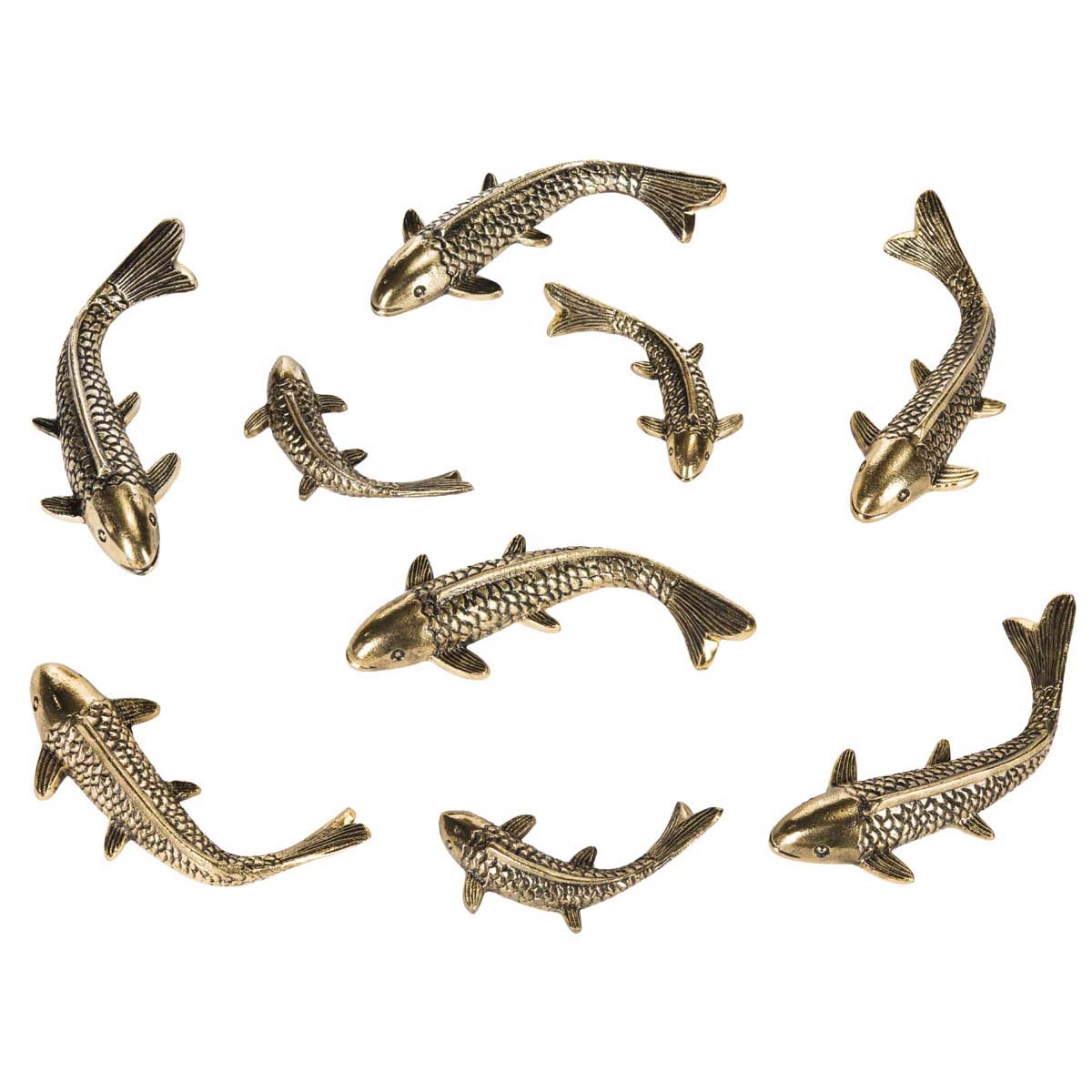 Koi Fish Wall Decor | Safavieh - Gold