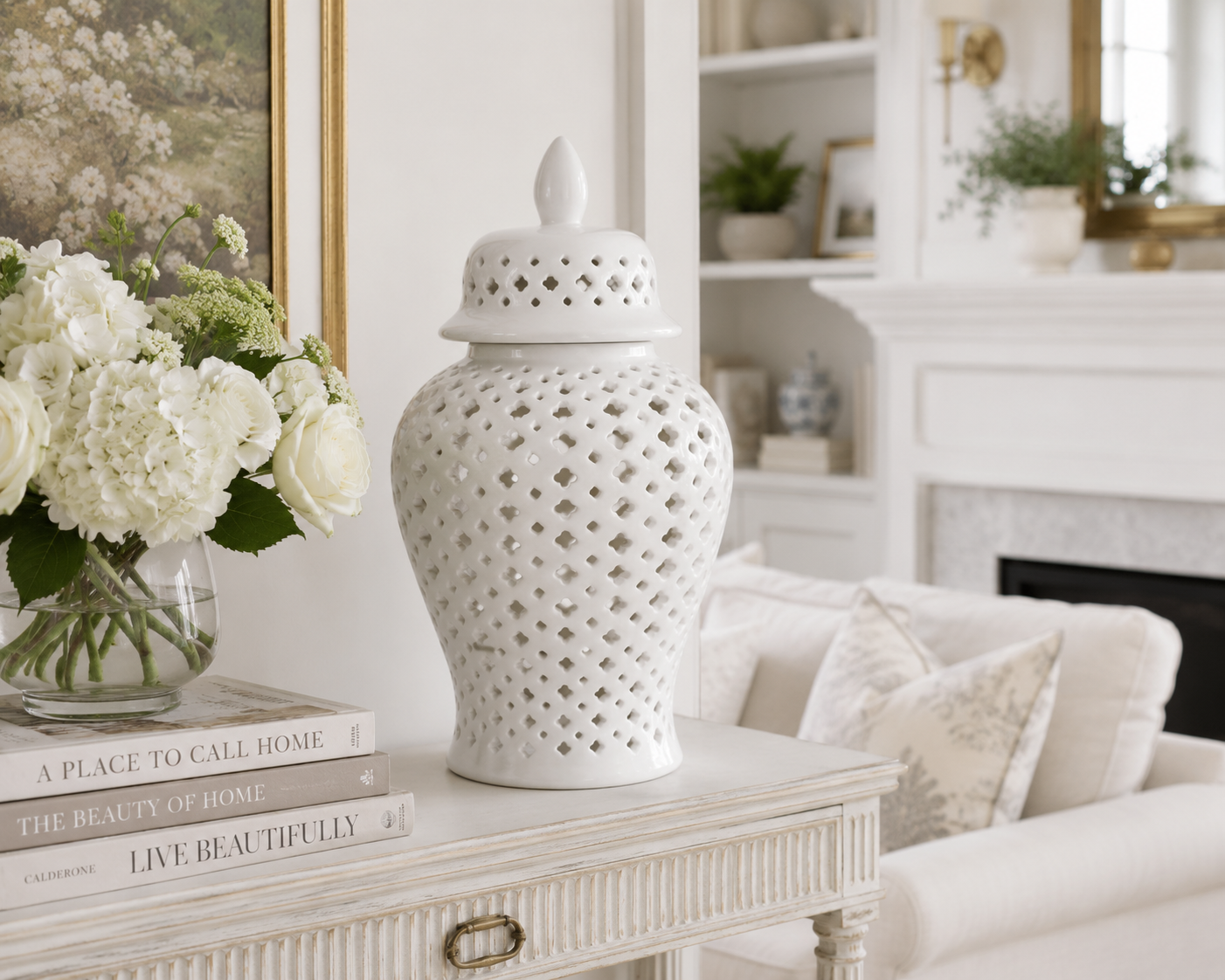 Round Pierced Jar (2 Sizes)