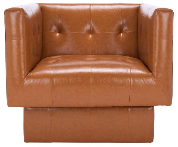 Hamlet Swivel Accent Chair, ACH4519 | Safavieh - Caramel