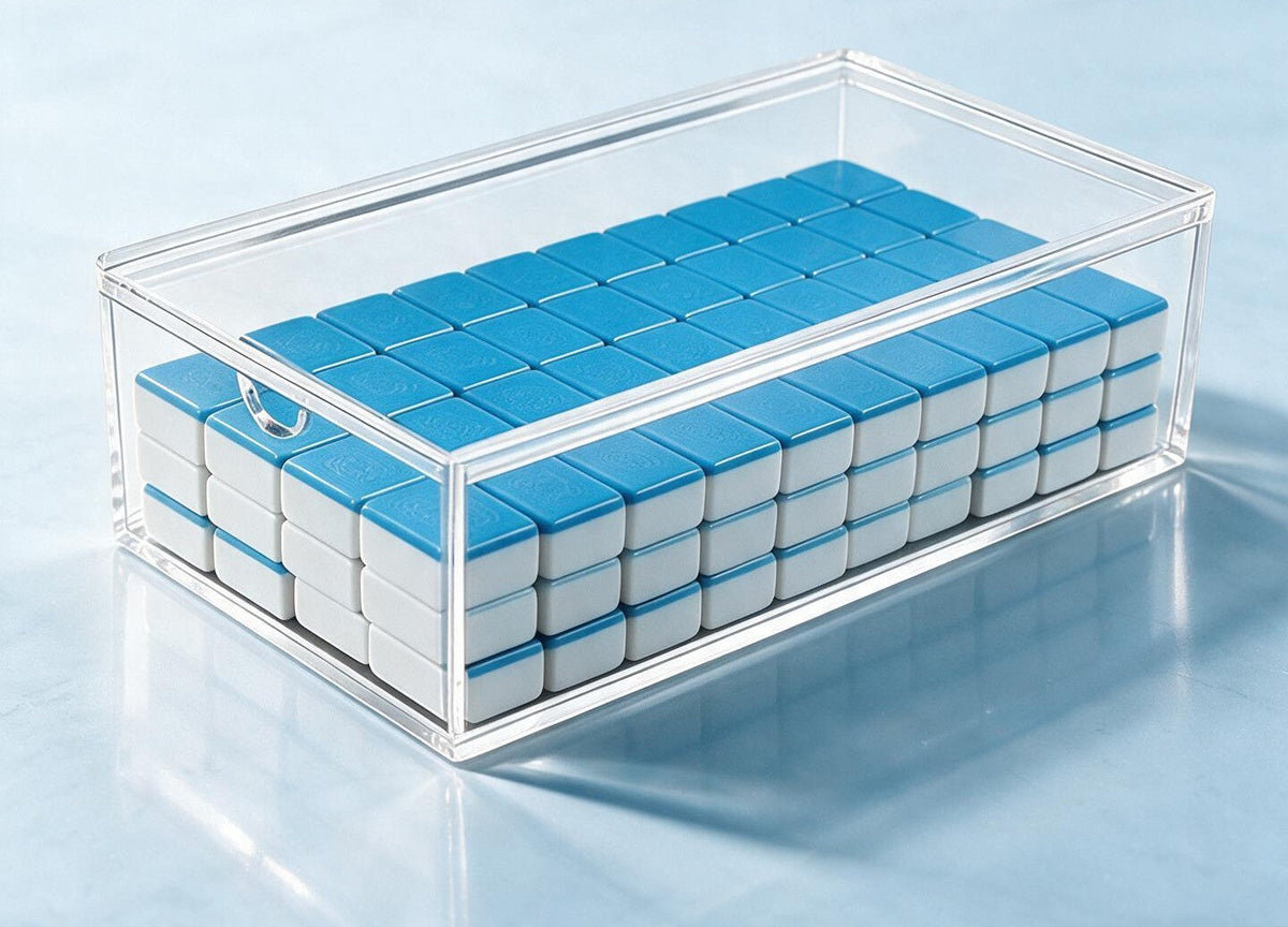 Storage Box - Acrylic with Slide Top