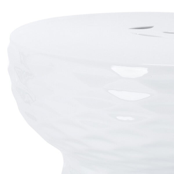 Daphne Garden Stool, ACS4523 | Safavieh - White