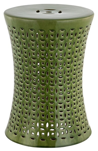 Camilla Garden Stool, ACS4550 | Safavieh - Spring Green