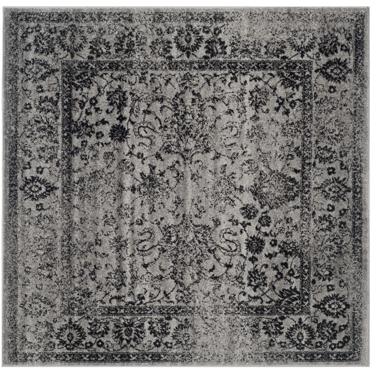 Safavieh Adirondack 109 Rug, Black, ADR109 - Grey / Black