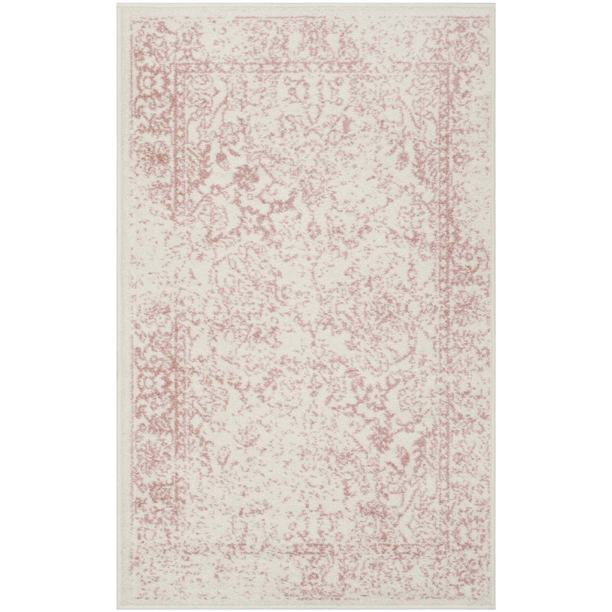 Safavieh Adirondack 109 Rug, White, ADR109 - Ivory / Rose