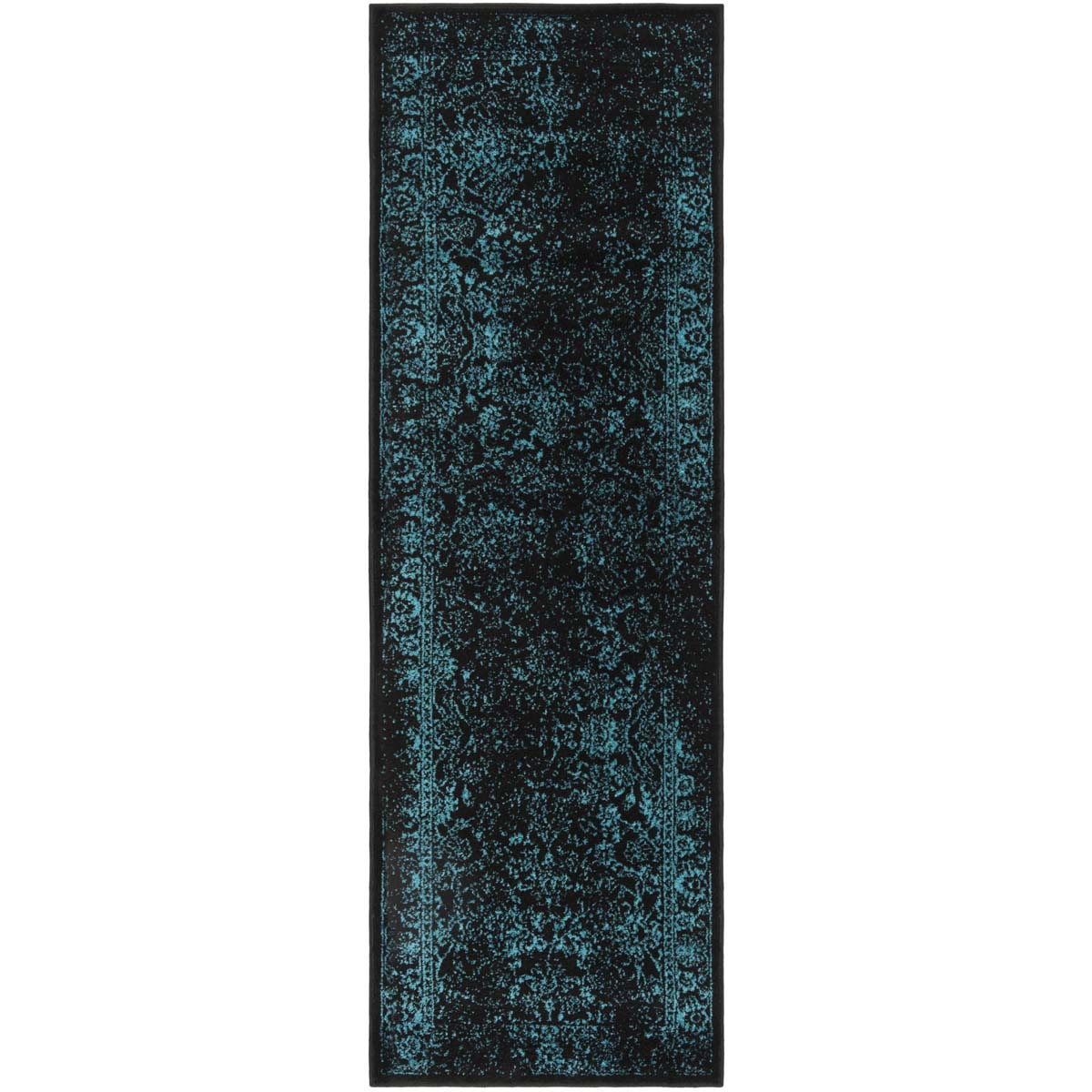 Safavieh Adirondack 109 Rug, Black, ADR109 - Black / Teal