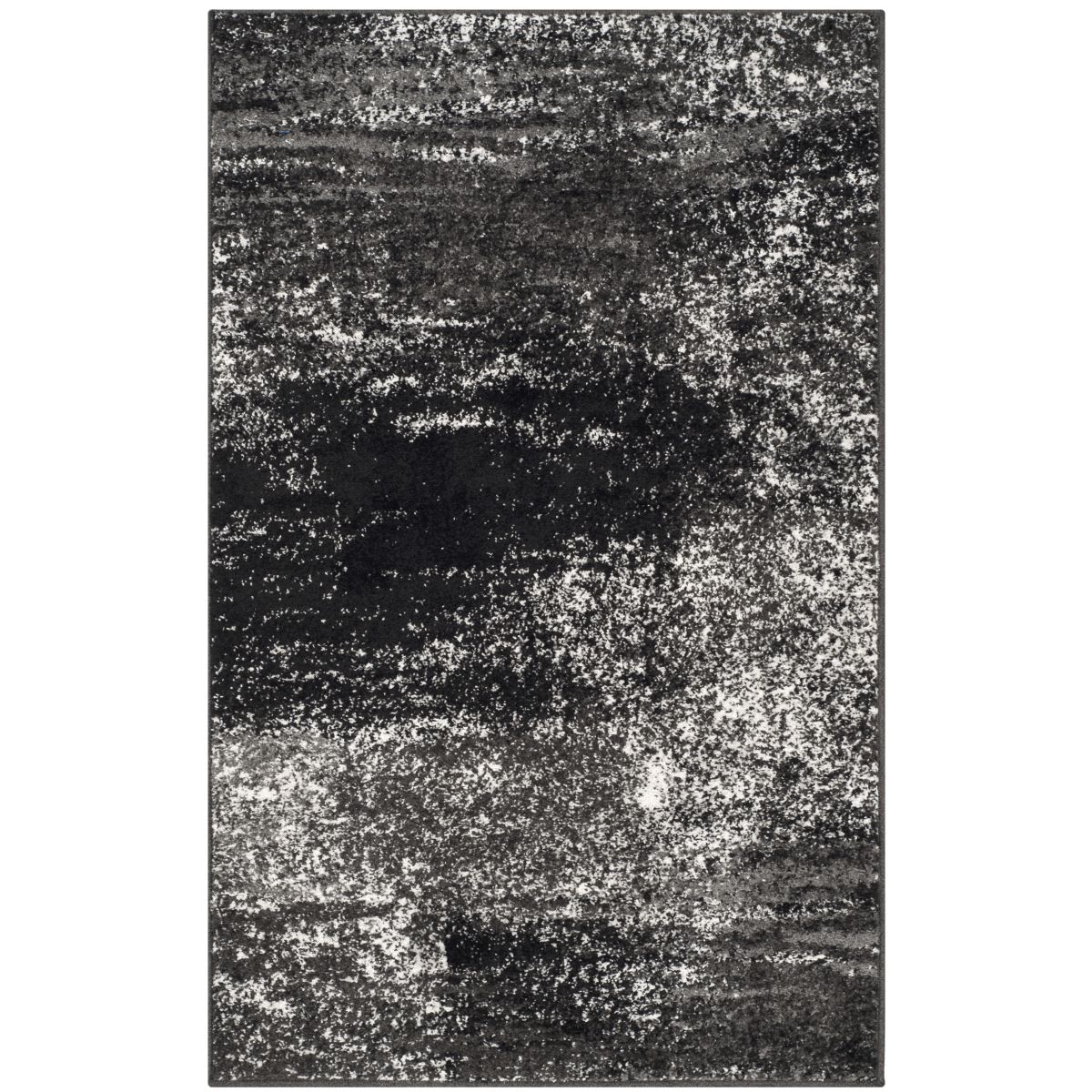Safavieh Adirondack 112 Rug, Silver, ADR112 - Silver / Black