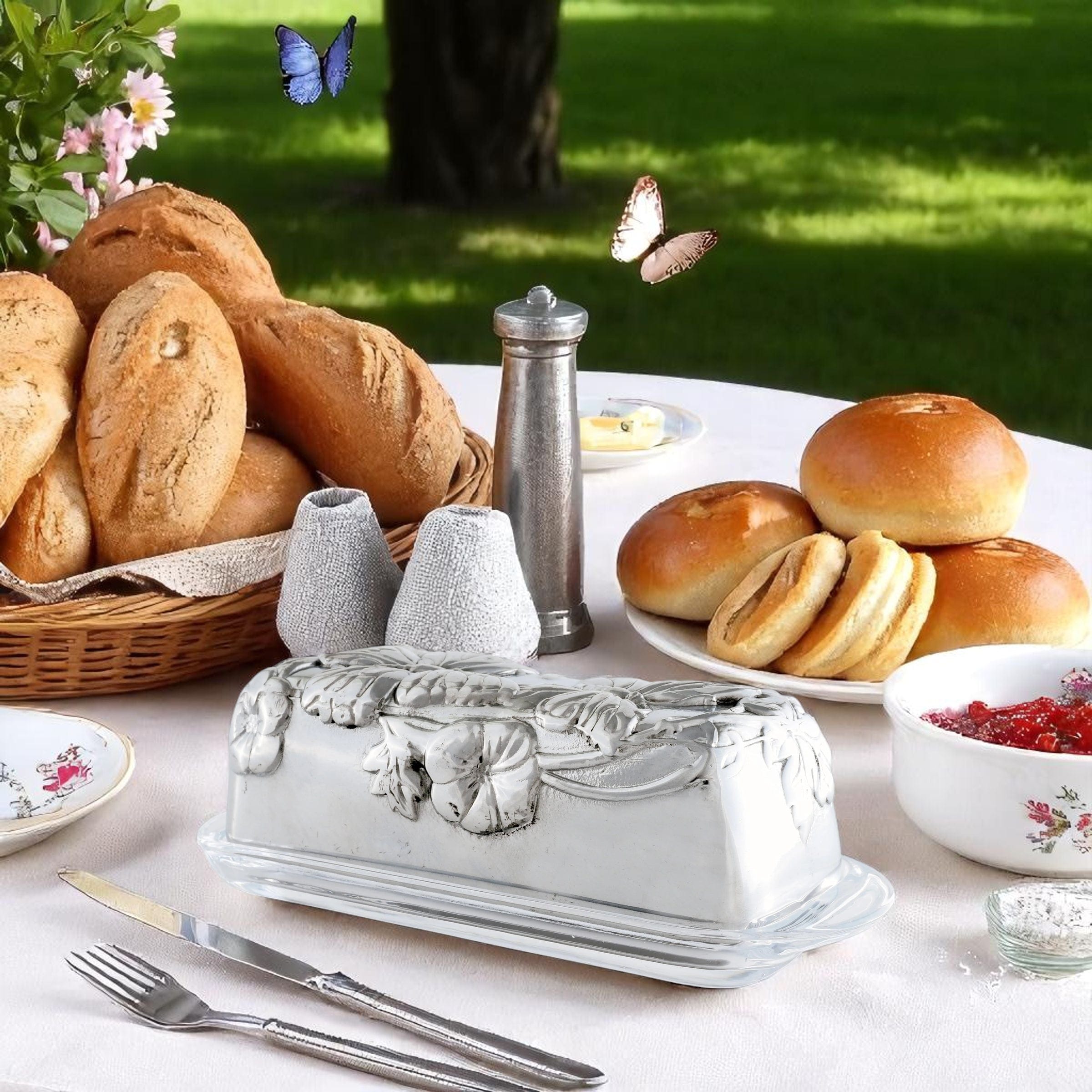 Butterfly Butter Dish