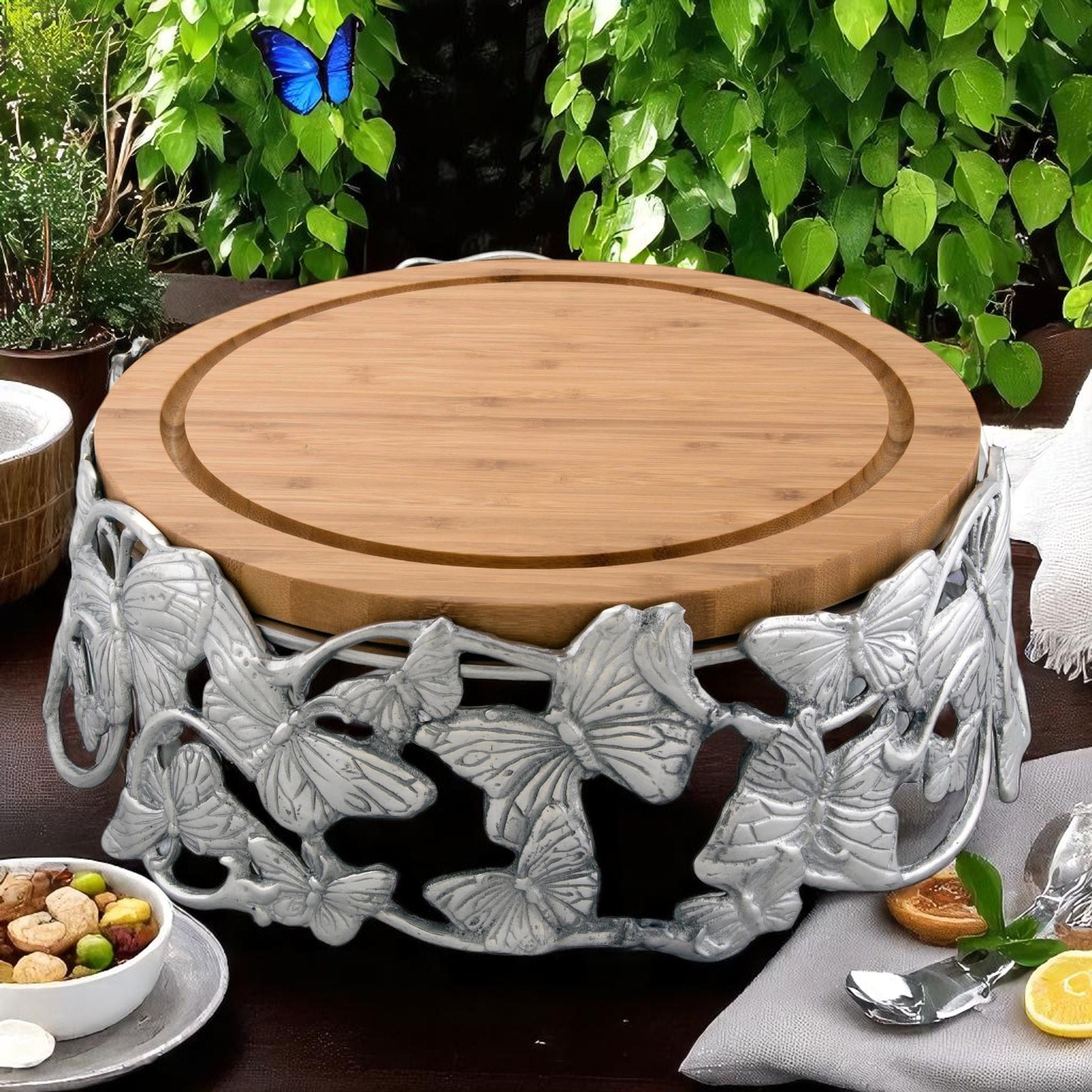Butterfly Cheese Pedestal