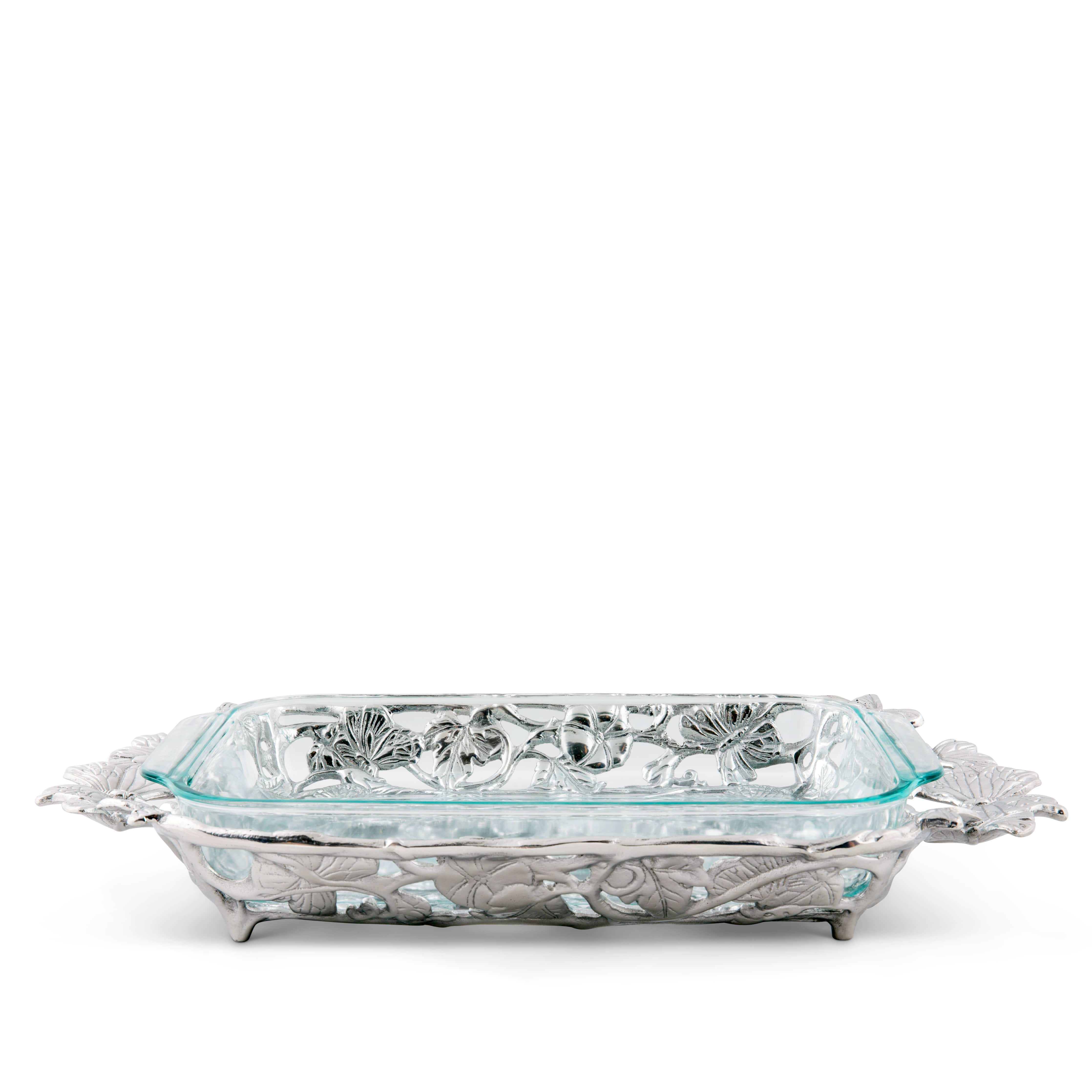 Butterfly Pyrex Holder 3qt