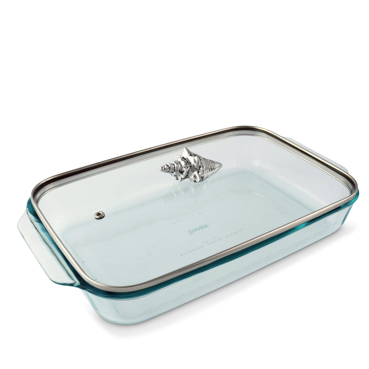Shell Lid with Pyrex 3 quart Baking Dish