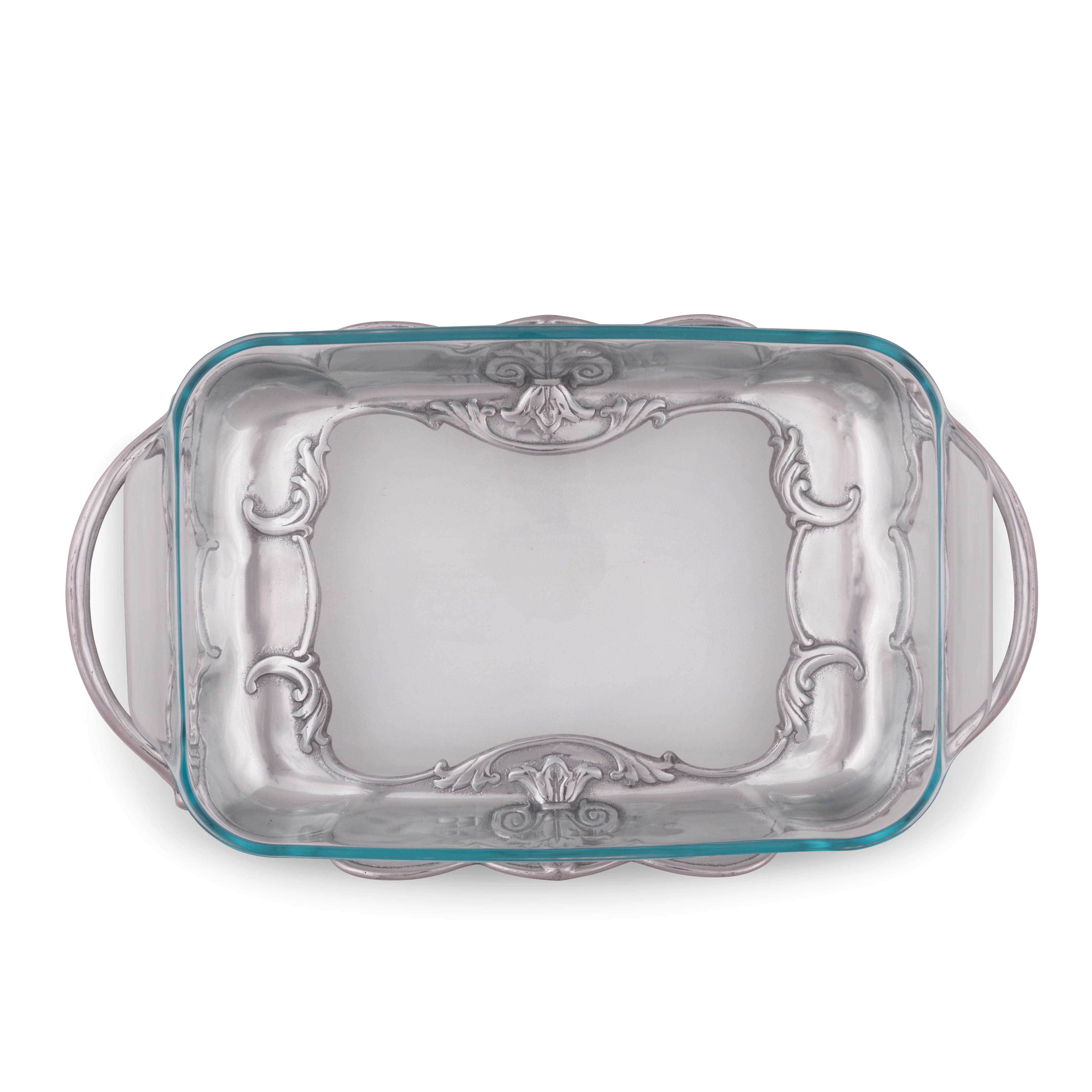 Fleur-De-Lis Pyrex Holder 3qt