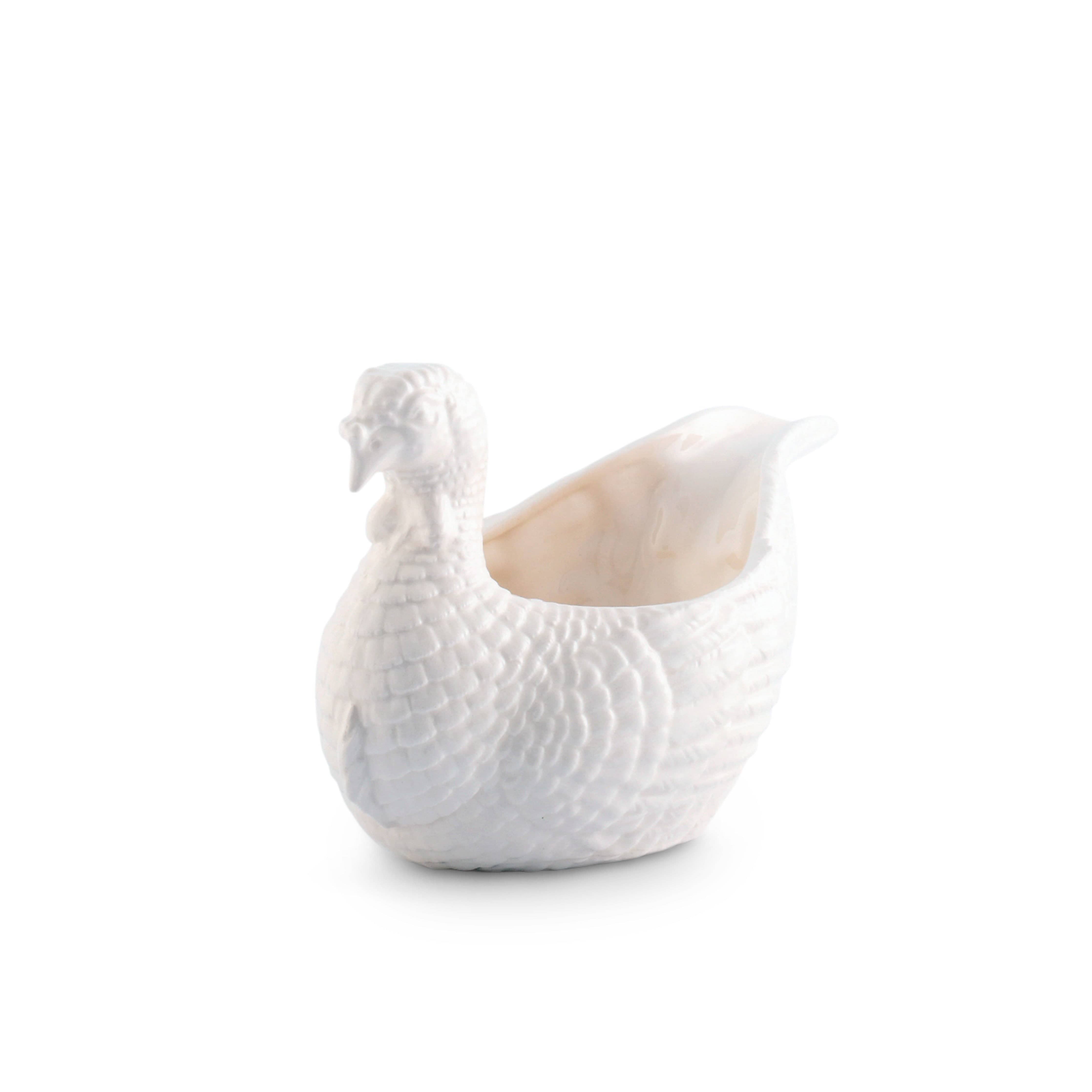 Stoneware Turkey Gravy Boat