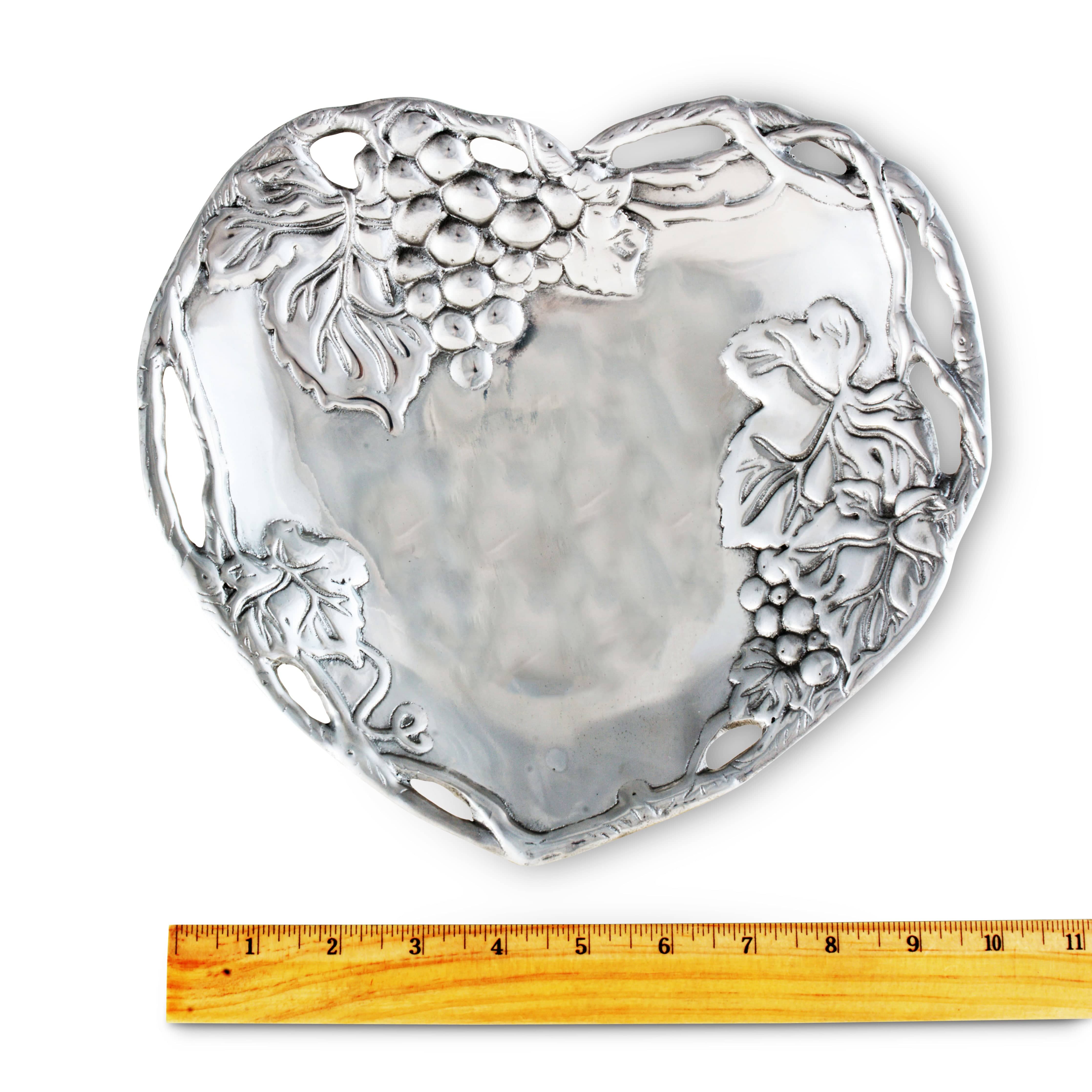 Grape Heart Coupe Tray